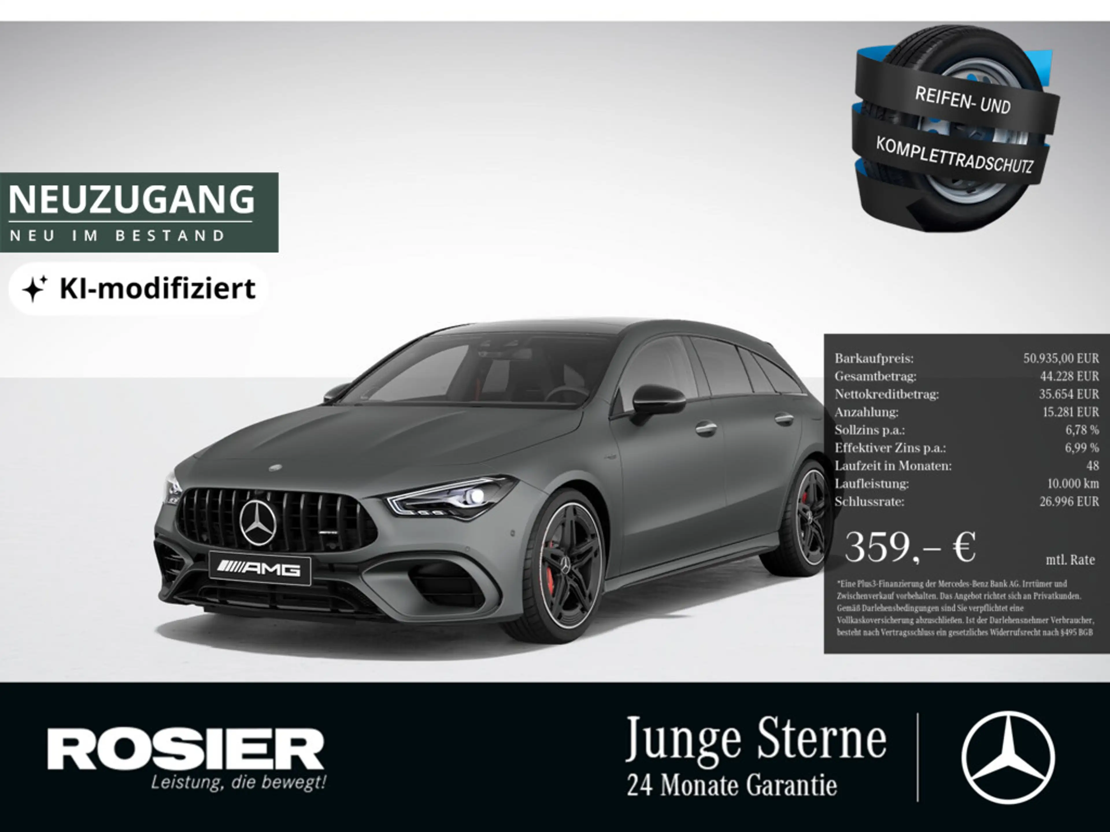 Mercedes-Benz CLA 45 AMG SB S 4M+ Premium Magno NIGHT ACC