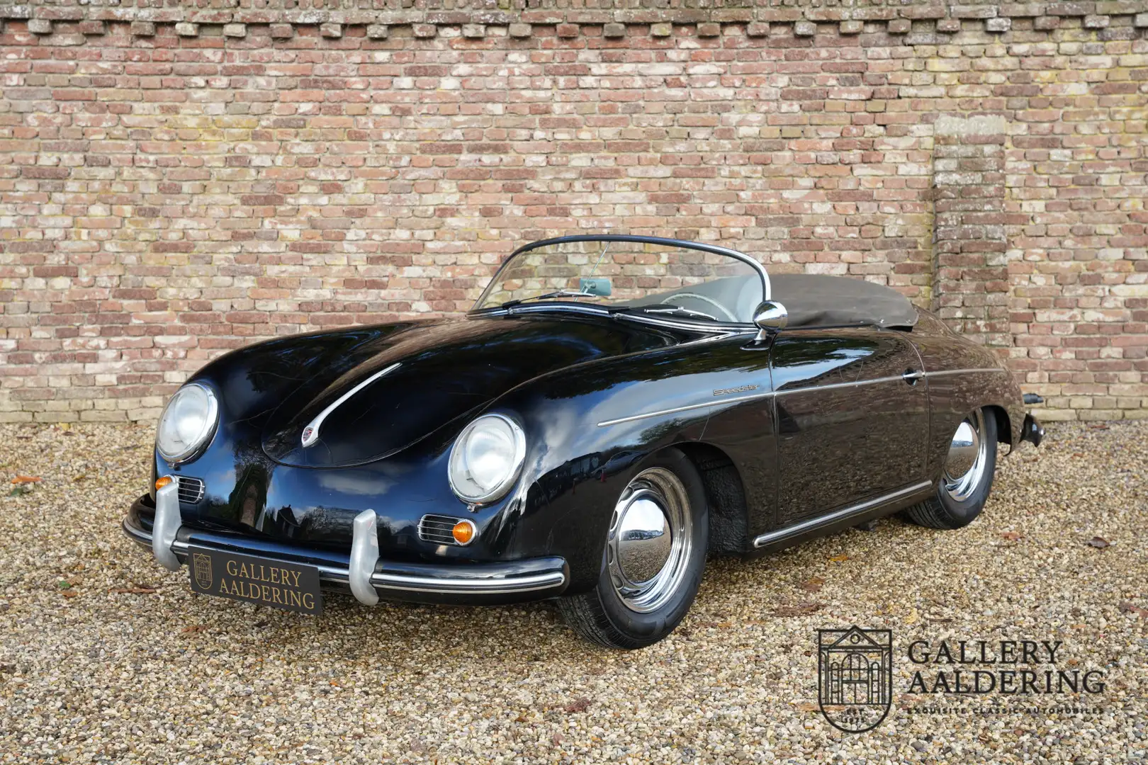 Porsche 356 pre-A Speedster 1955, Matching Numbers, Highly Ori Zwart - 1
