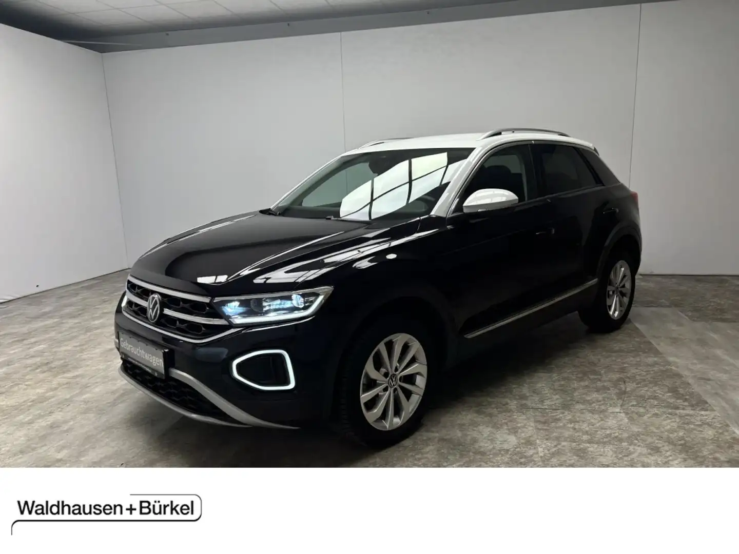 Volkswagen T-Roc 2.0 TDI DSG Style Klima Navi Rückfahrkamera Noir - 1