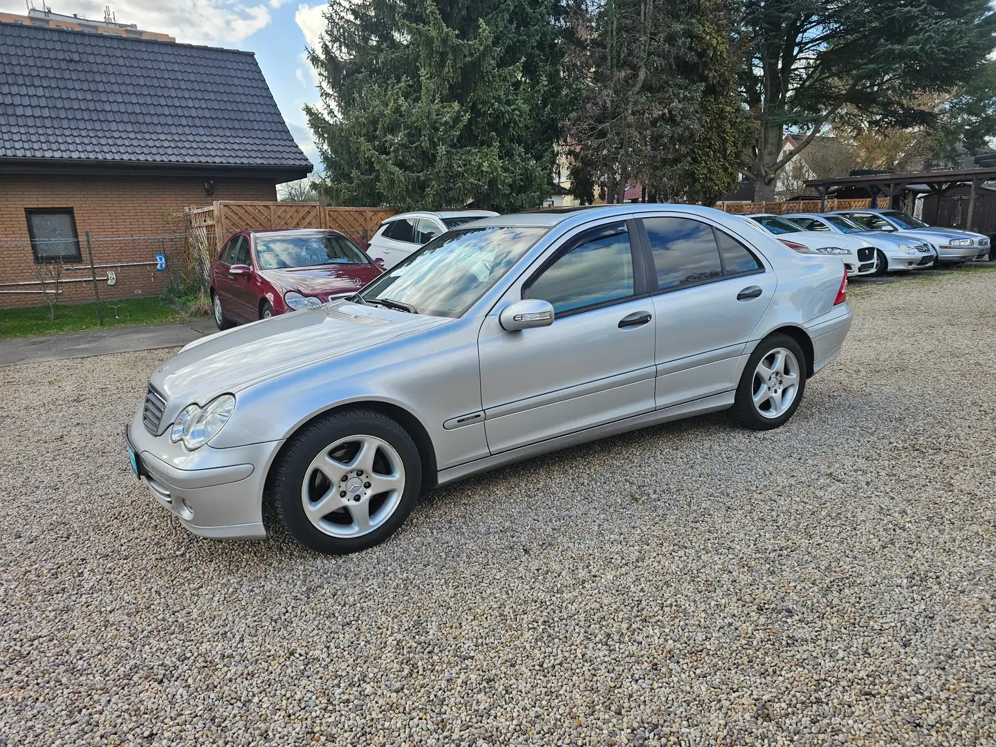 Mercedes-Benz C 200 Kompressor*Autom.*Klima*El.Schiebed.*PDC*Sitzh.* Argent - 2
