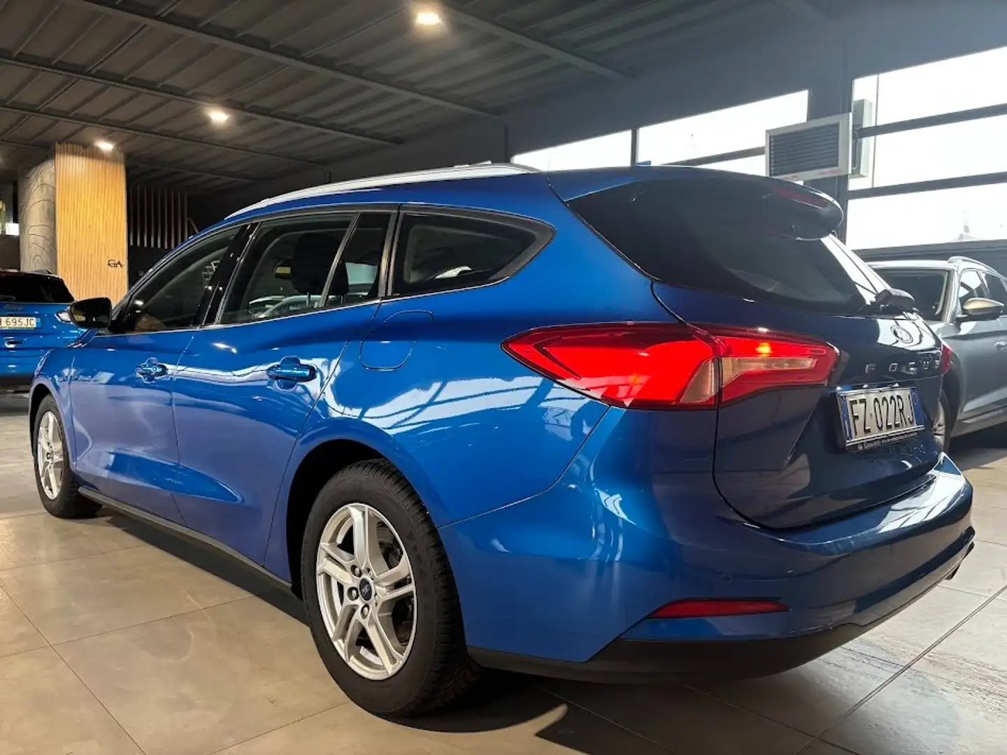 Ford Focus 1.5 ecoblue 120 CV AUT. co-pilot Bleu - 2