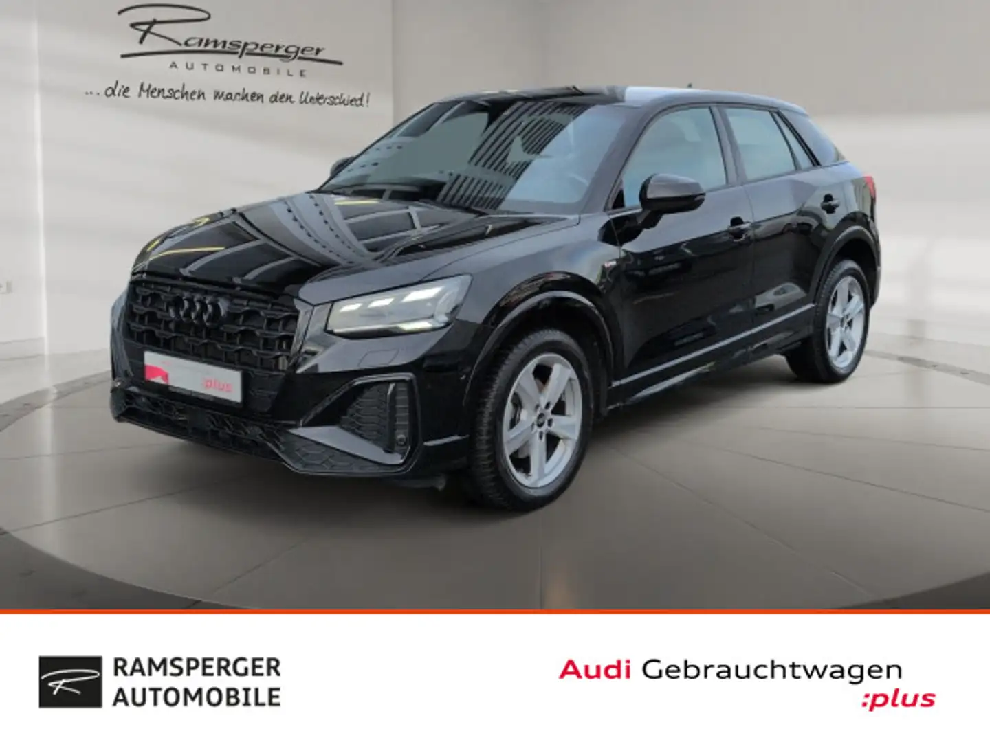 Audi Q2 S line 35 TFSI S line Matrix Kamera AHK Schwarz - 1