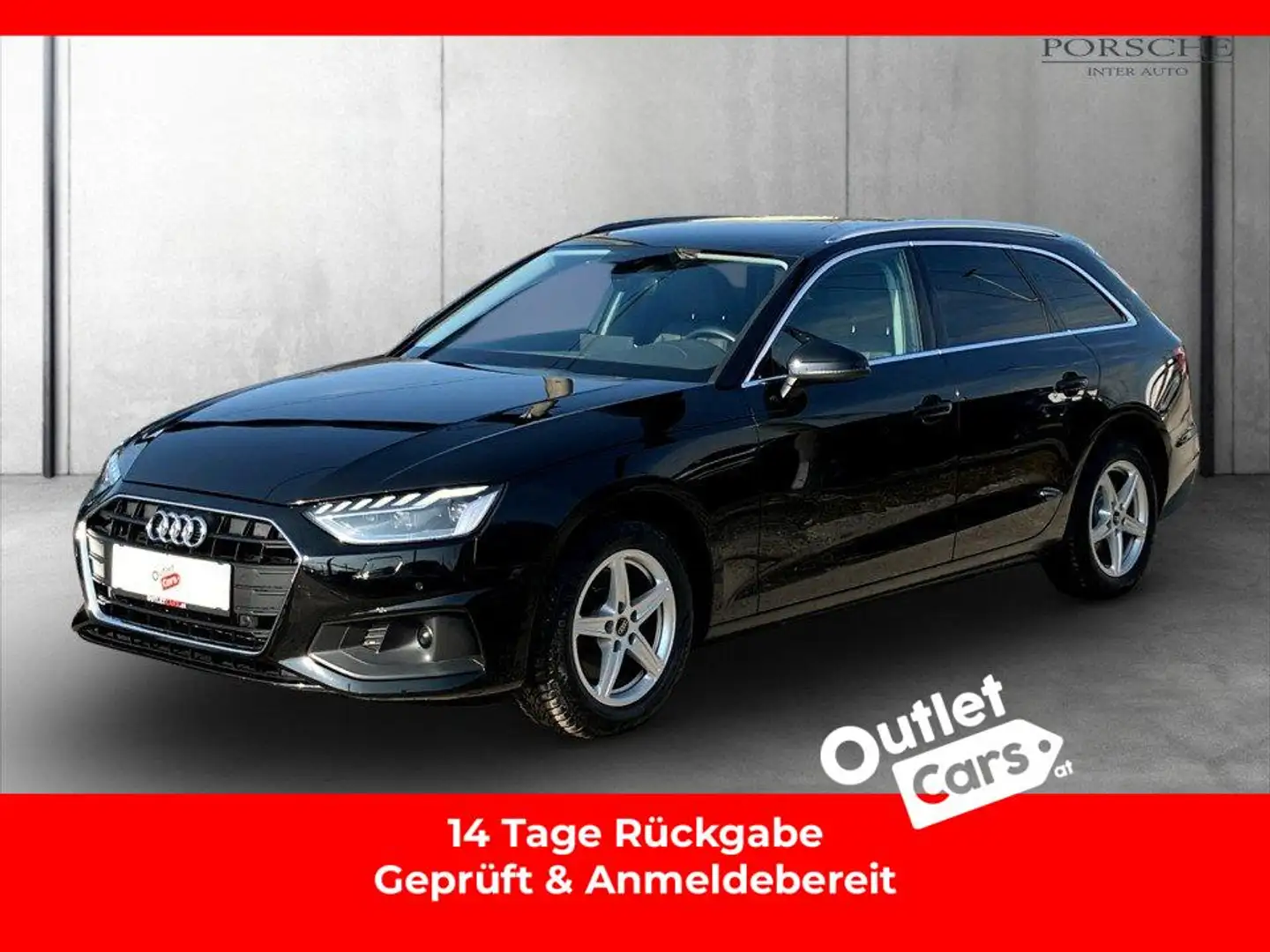 Audi A4 Avant 35 TDI Aut. MATRIX+LEDER+NAVI+RADAR Schwarz - 1