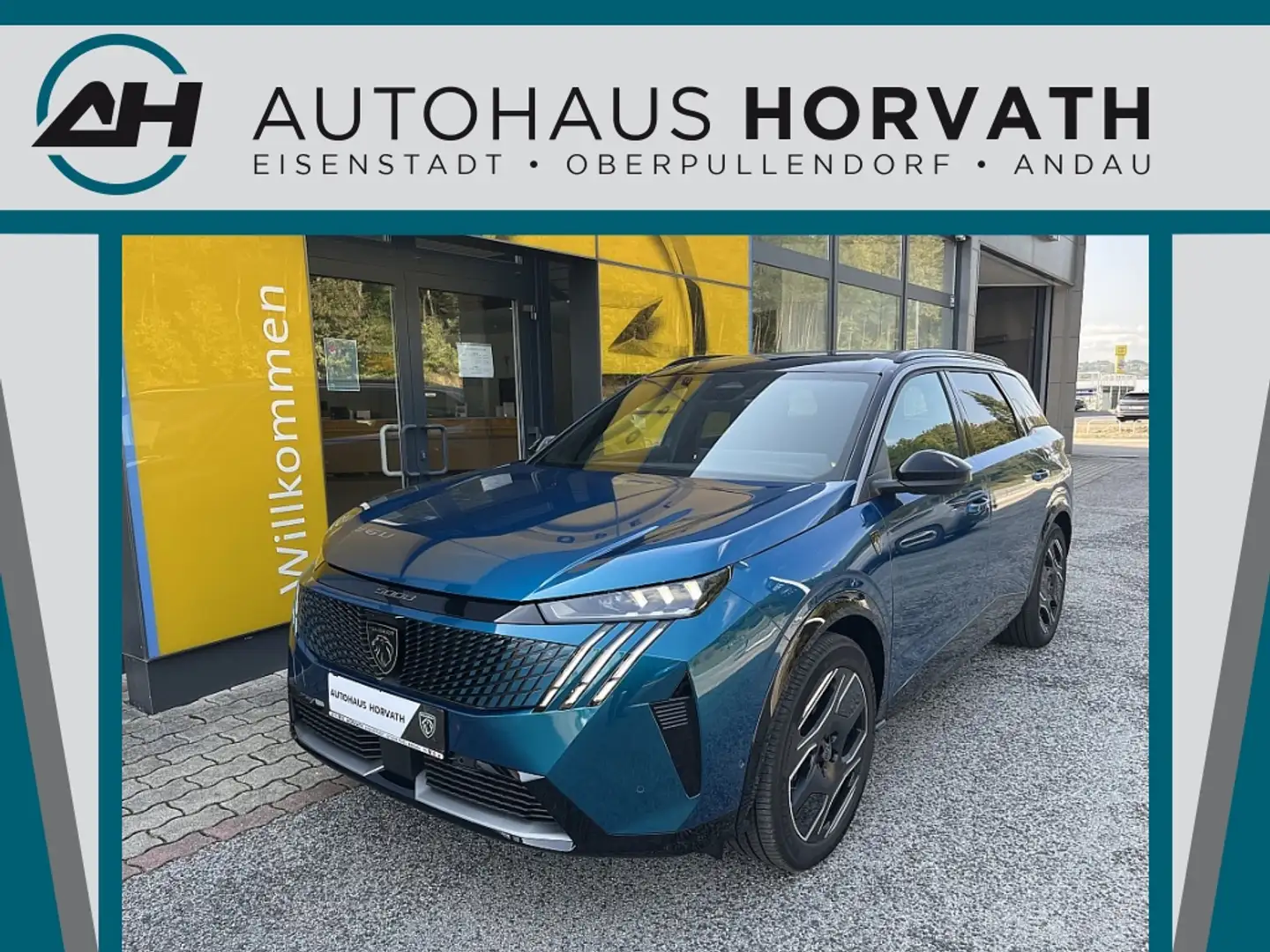Peugeot 5008 Elektro 210 73kWh GT!LEDMATRIX,PANORAMA,VOLL! Blau - 1