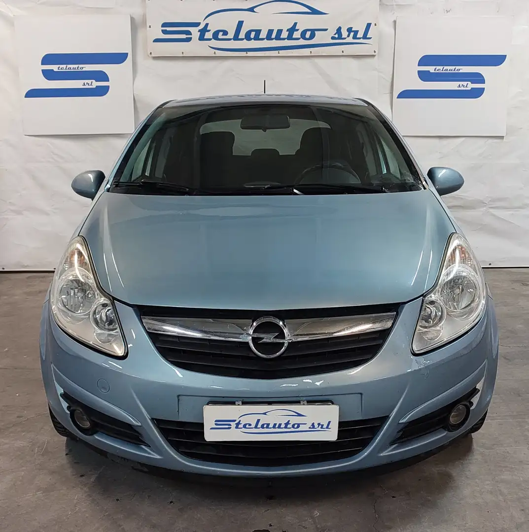 Opel Corsa Corsa IV 2006 5p 1.2 Cosmo NEOPATENTATO Blauw - 1