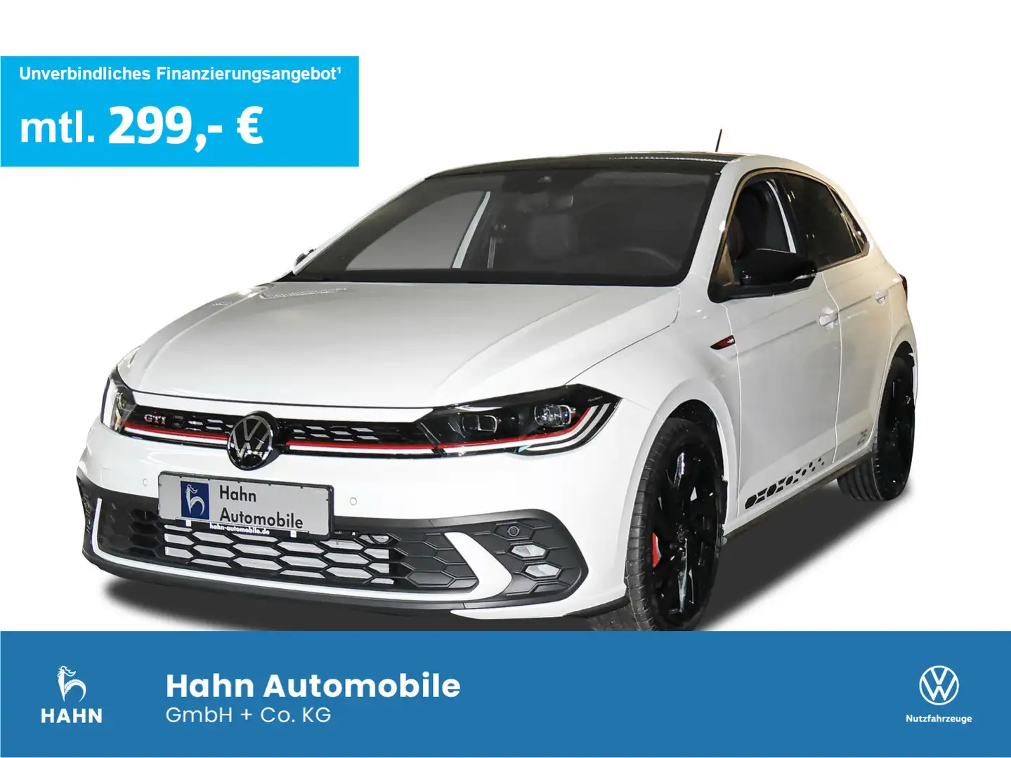 Volkswagen Polo GTI EDITION 25 DSG 2,0TSI 207PS Nav Kam LED Weiß - 1