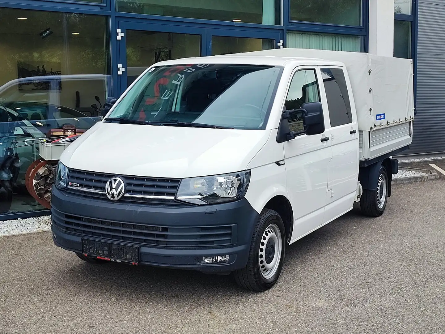 Volkswagen T6 Doka-Pritsche LR 2,0 BMT TDI 4Motion BMT Weiß - 2