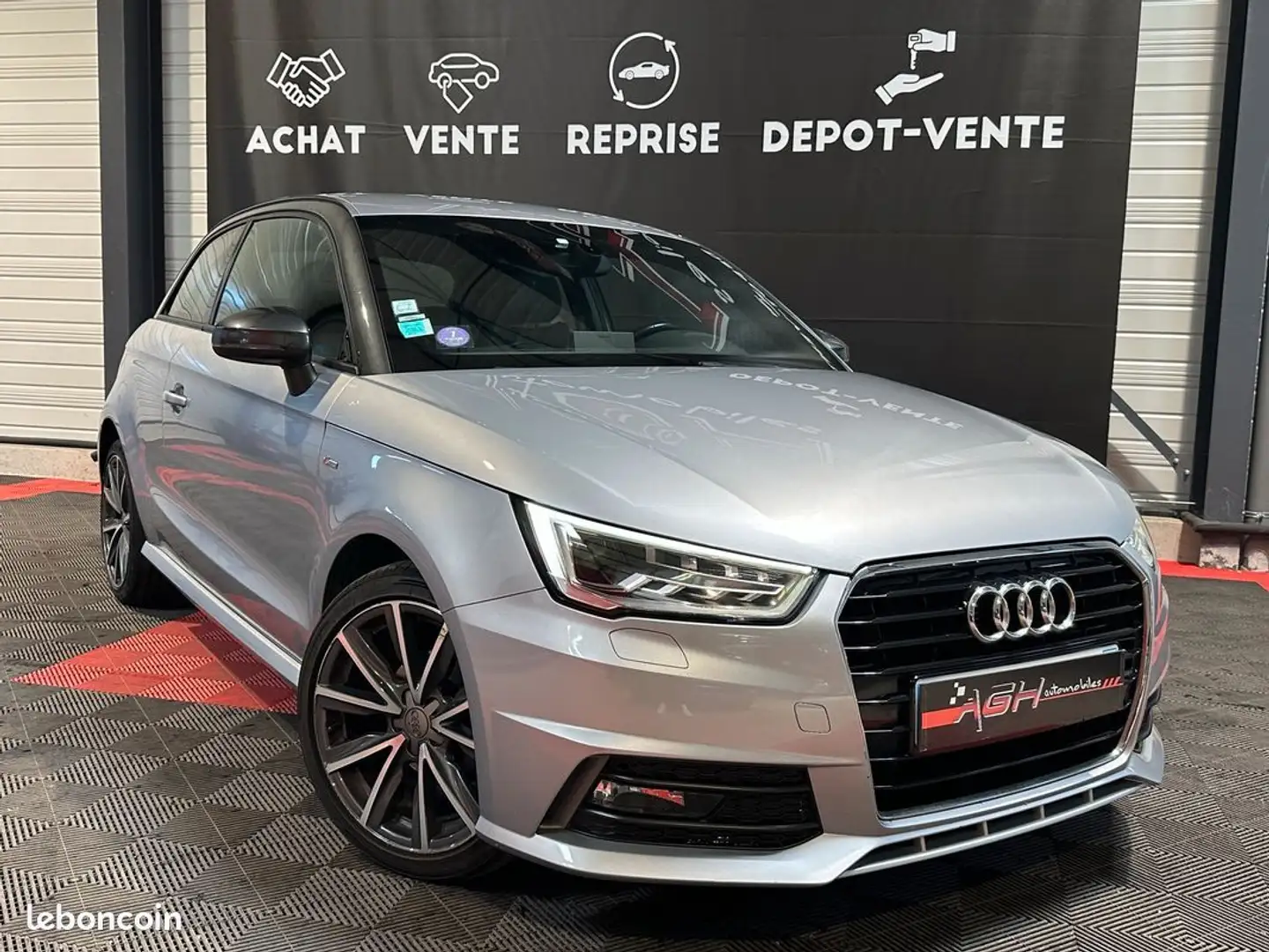 Audi A1 1.0 TFSI ultra 95cv S Line Gris - 2
