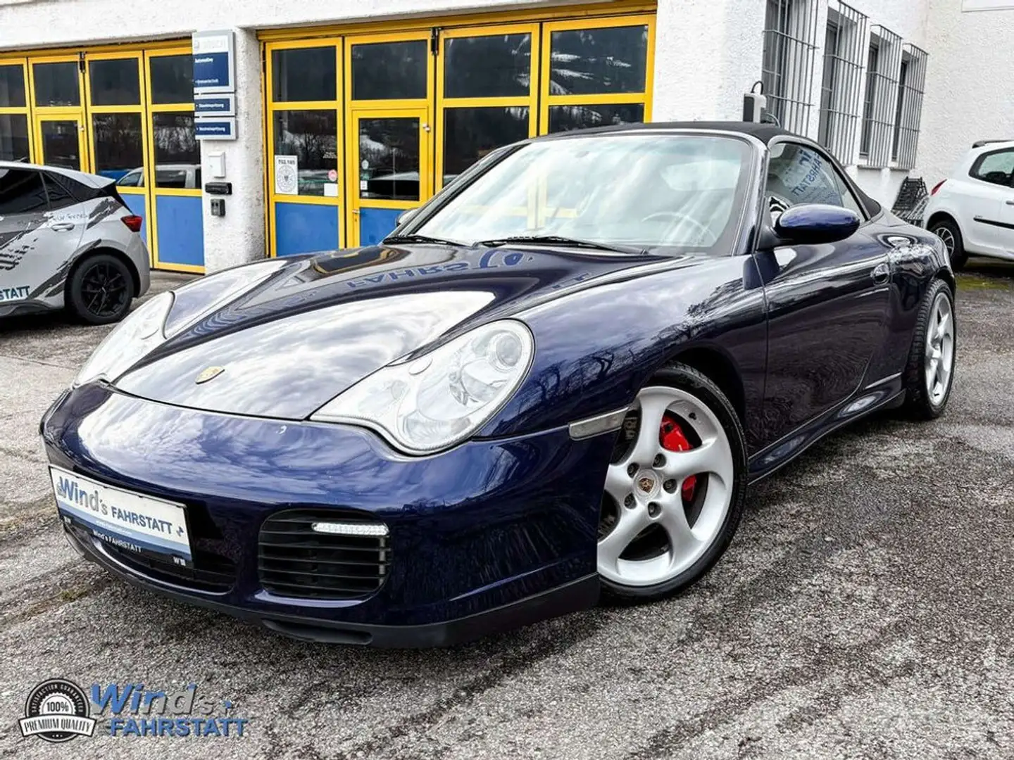 Porsche 911 Carrera 4 S Cabriolet Blau - 1