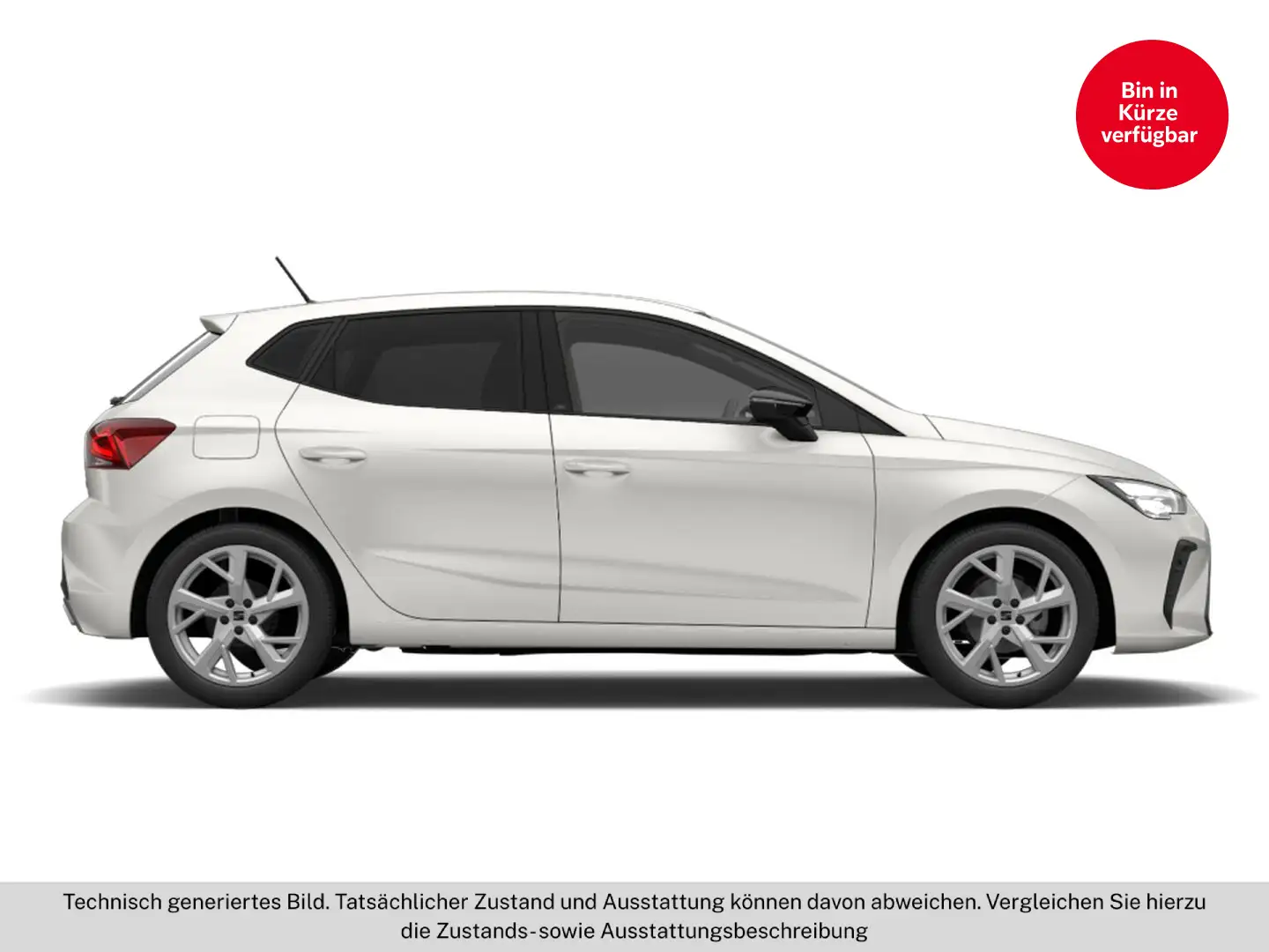 SEAT Ibiza FR 1.0 TSI 95PS Weiß - 2