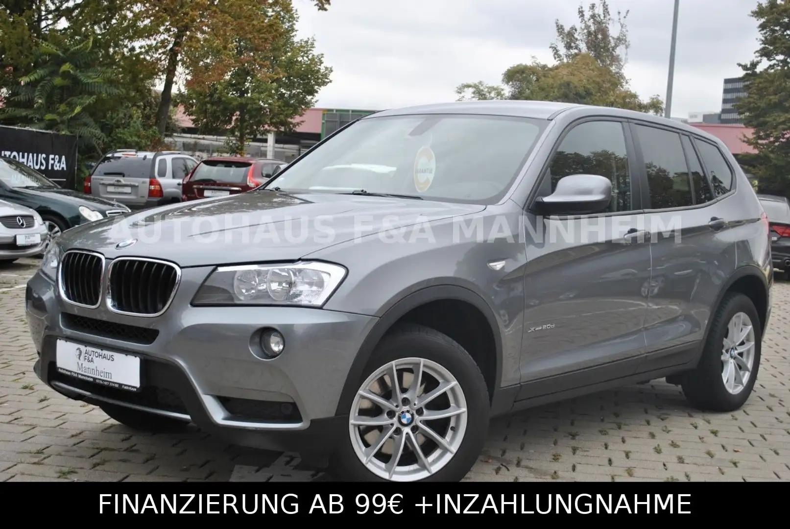BMW X3 xDrive20 d 1.Hand Automatik Tempomat Garantie Gris - 1