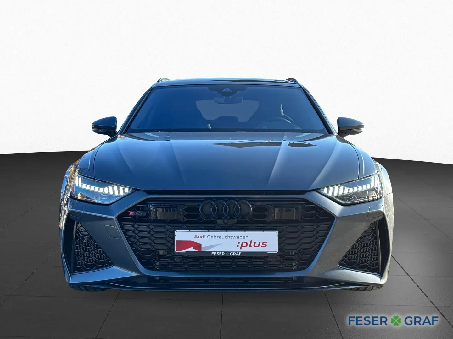 Audi RS6 Avant qu. Tip-tr.+ACC+Pano+B&O+Keramik+ Grigio - 2