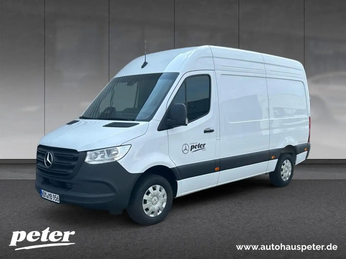 Mercedes-Benz Sprinter 317 CDI Automatik/AHK 3,5 t/MBUX Weiß - 1