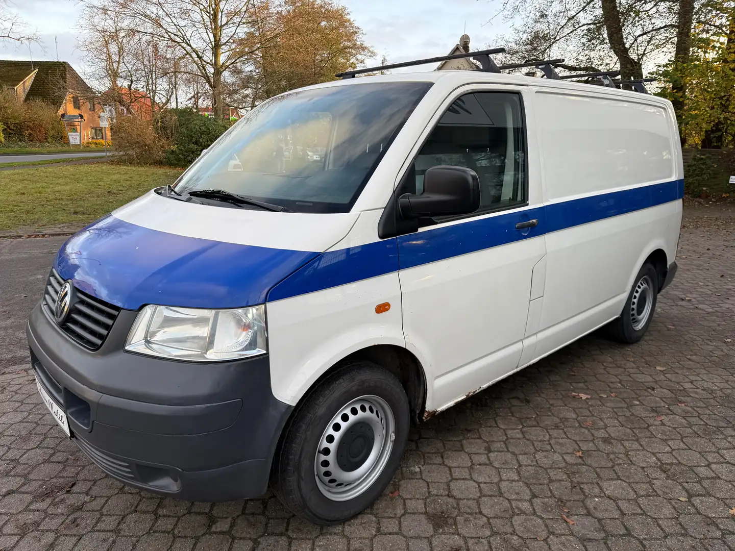 Volkswagen T5 Transporter Kasten 1.9 TDI *nur 149 TKM*HU 12/2025*AHK*ZV+FB* Weiß - 2