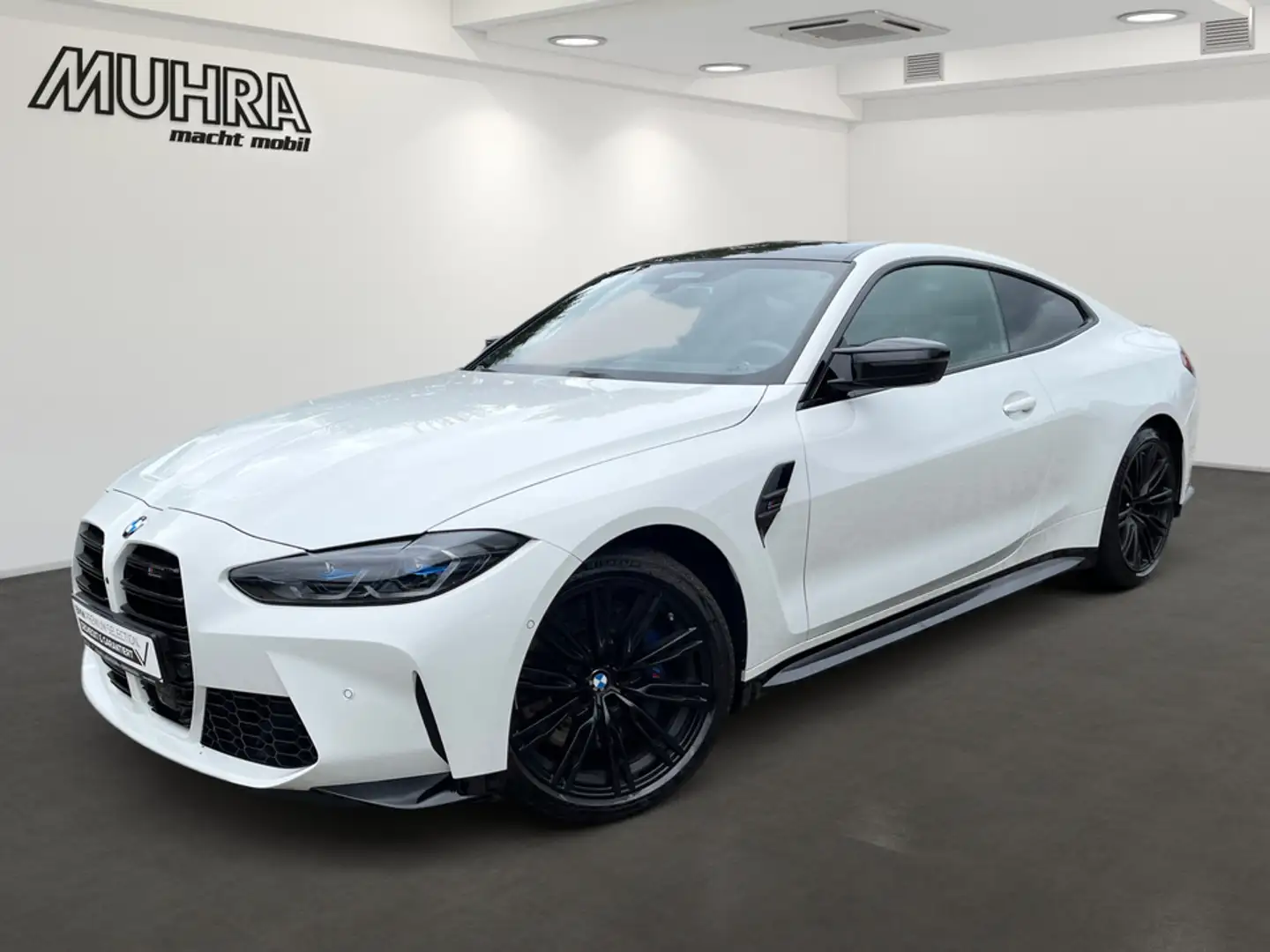BMW M4 Competition DA/LC Prof H/K PA+ Laserlicht DAB Blanc - 2