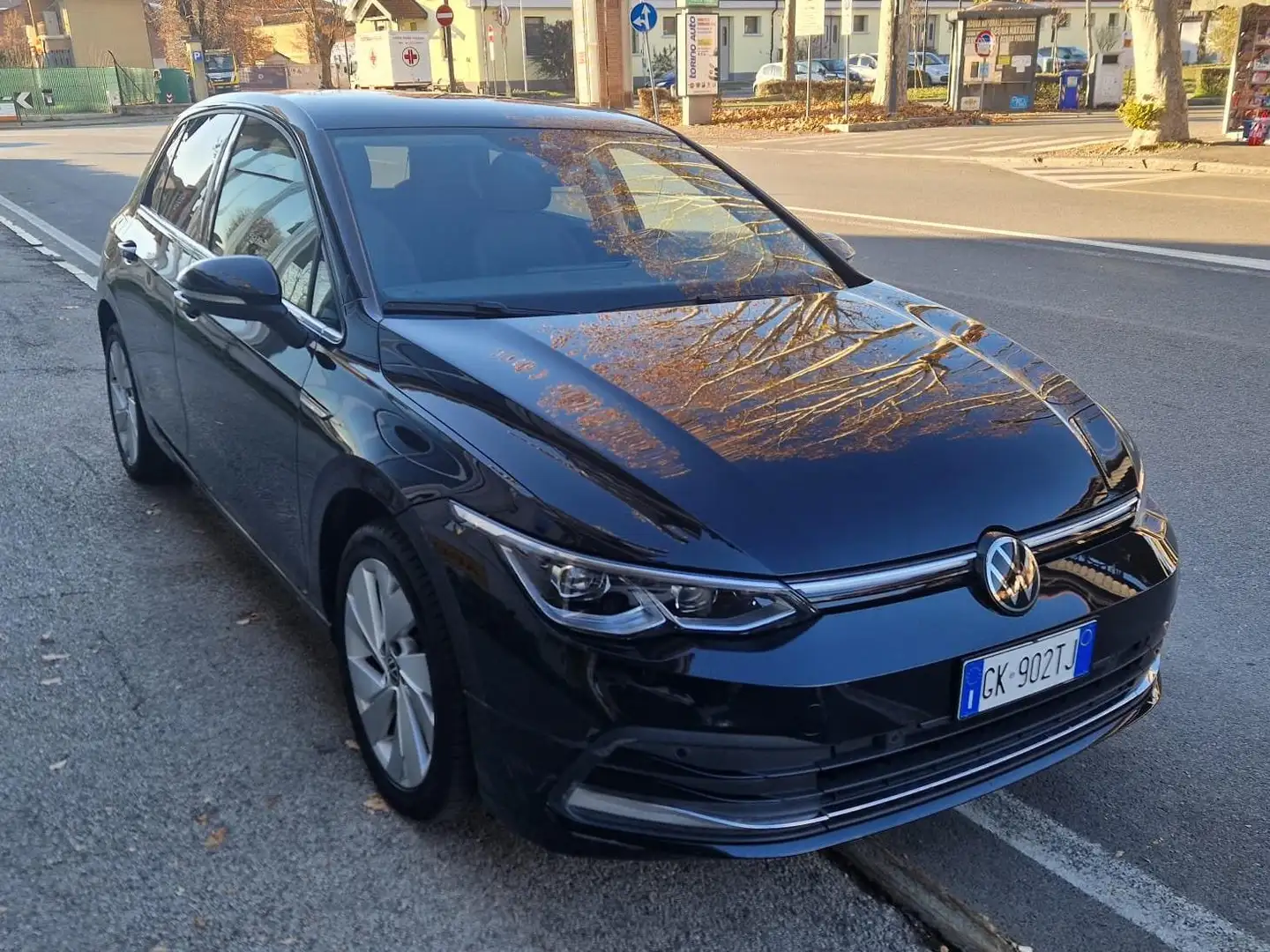 Volkswagen Golf Golf VIII 2.0 tdi Style mt6 115cv Zwart - 1