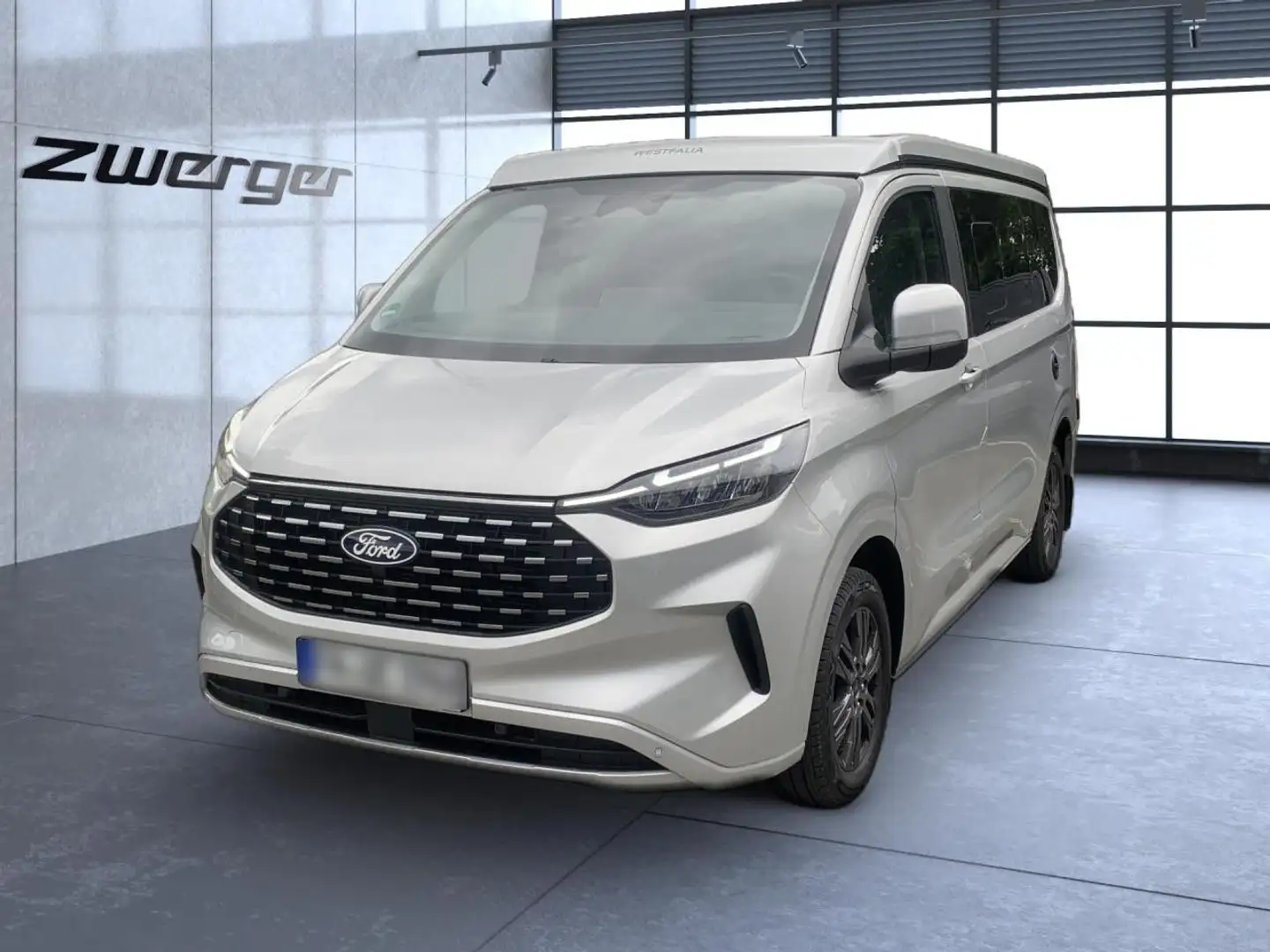 Ford Tourneo Ford Nugget L1 Titanium Aufstelldach LED Cam Navi Gümüş rengi - 1