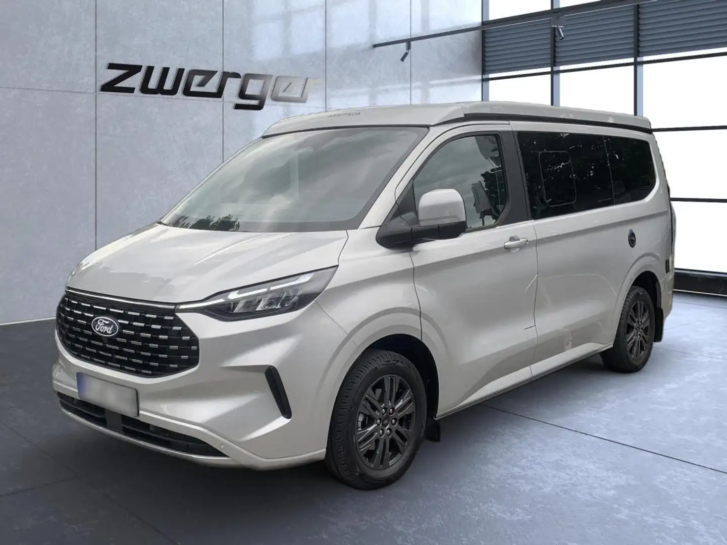 Ford Tourneo Ford Nugget L1 Titanium Aufstelldach LED Cam Navi Gümüş rengi - 2