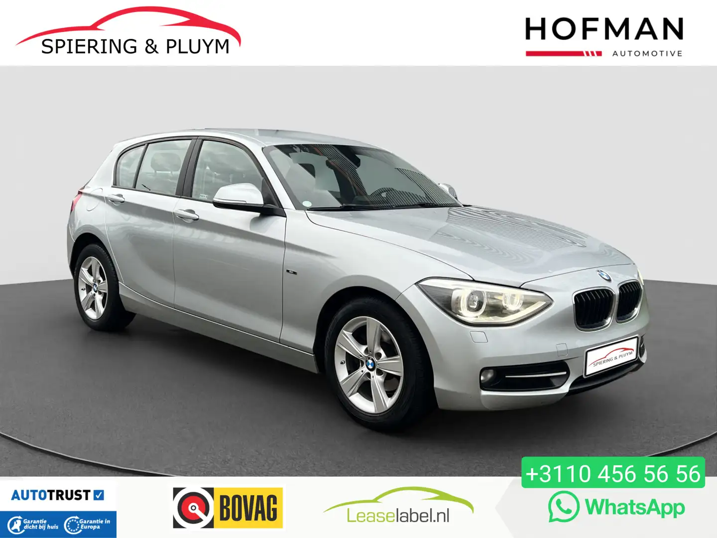 BMW 116 1-serie 116d | Navi | Parkeersensoren | Stoelverwa Grau - 1