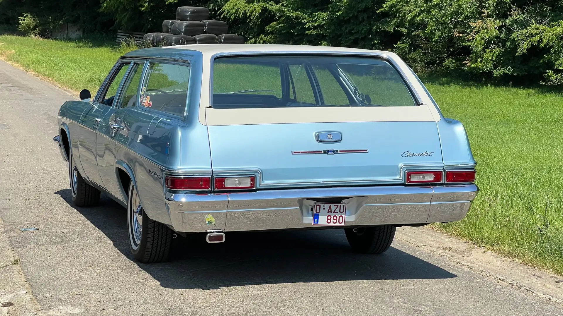 Chevrolet Bel Air Niebieski - 2