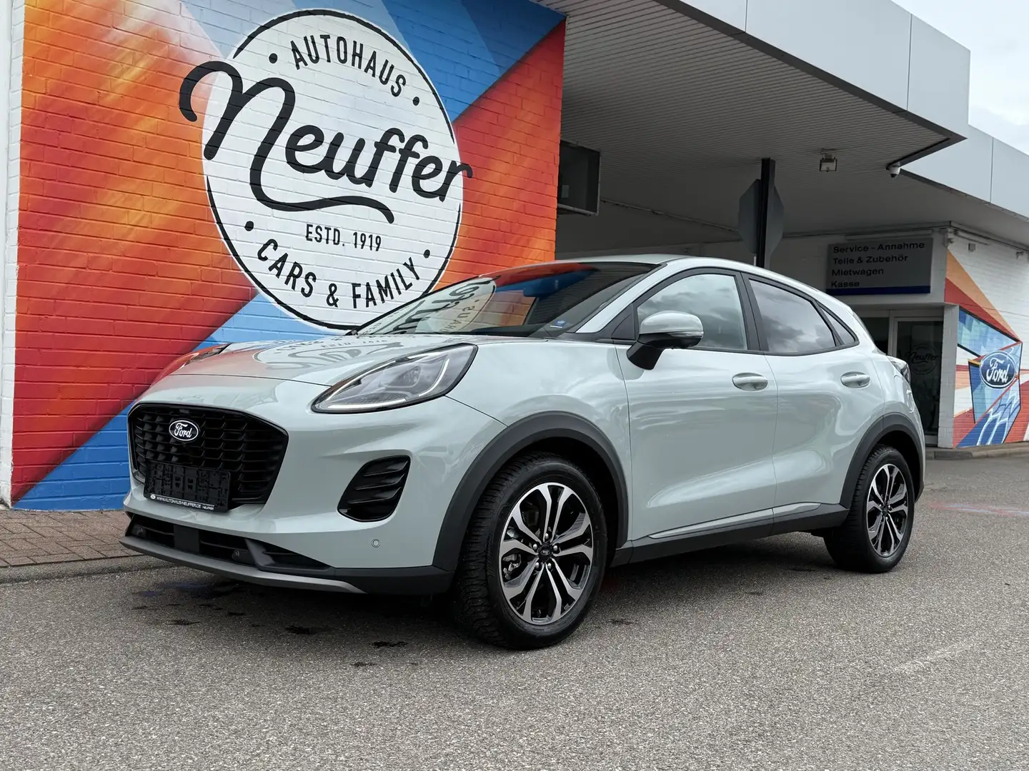 Ford Puma Titanium Mild-Hybrid/Automatik/ACC/Key-Free Grau - 1