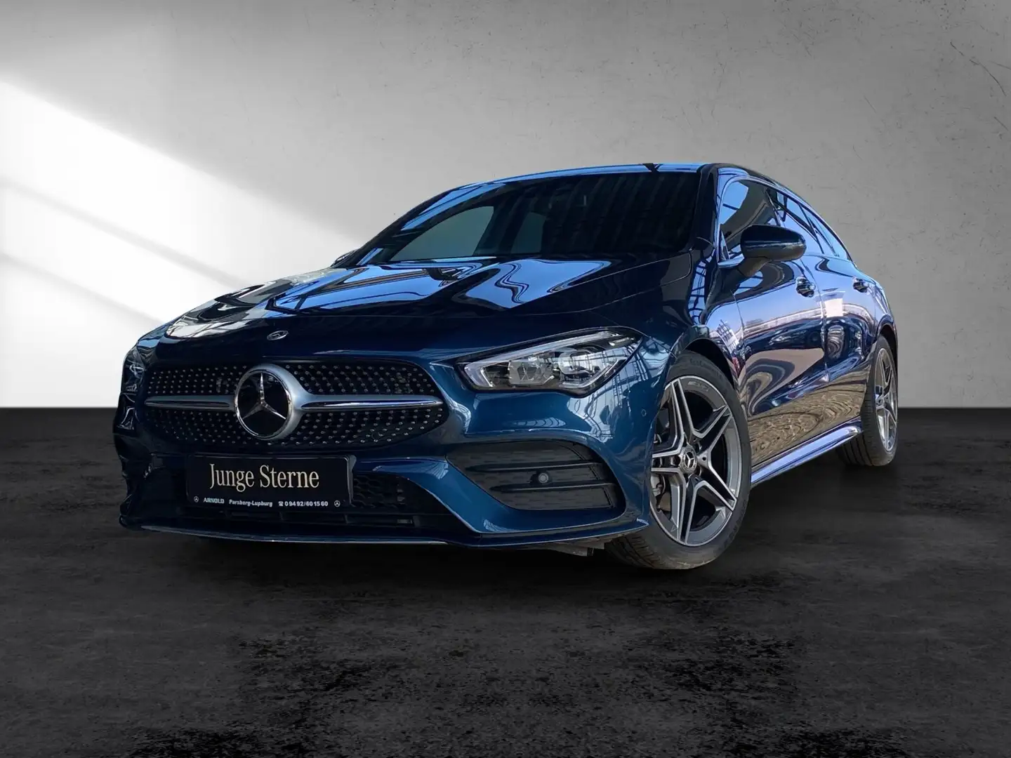 Mercedes-Benz CLA 200 CLA 200 d SB AMG Line AHK Fahrass-P Kamera LED  BC Blau - 2