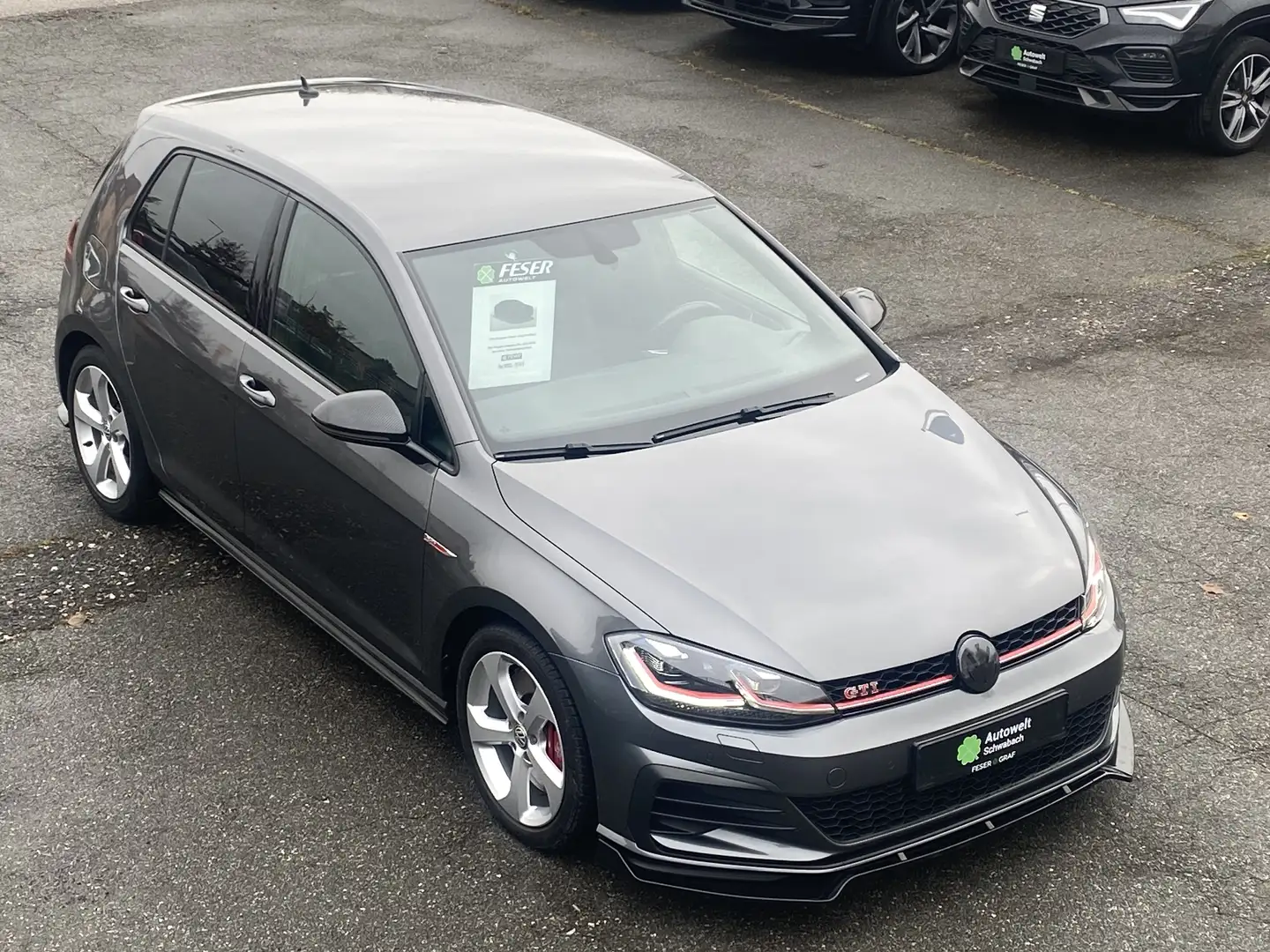 Volkswagen Golf VII GTI Performance 2.0 TSI ACC NAVI LED Gris - 1