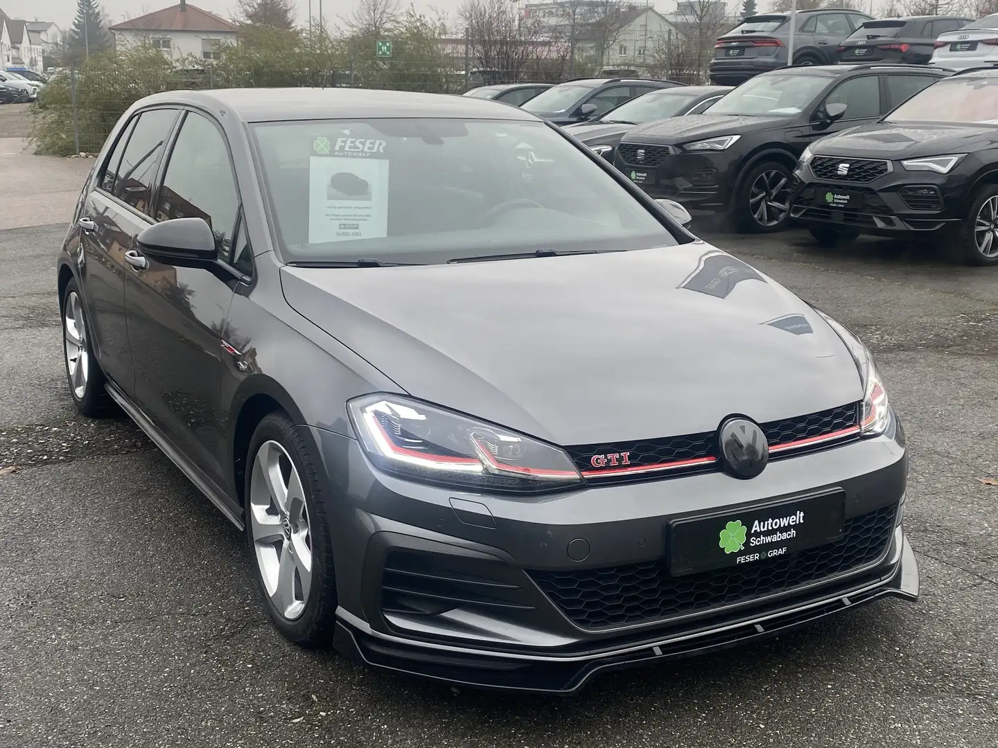 Volkswagen Golf VII GTI Performance 2.0 TSI ACC NAVI LED Gris - 2