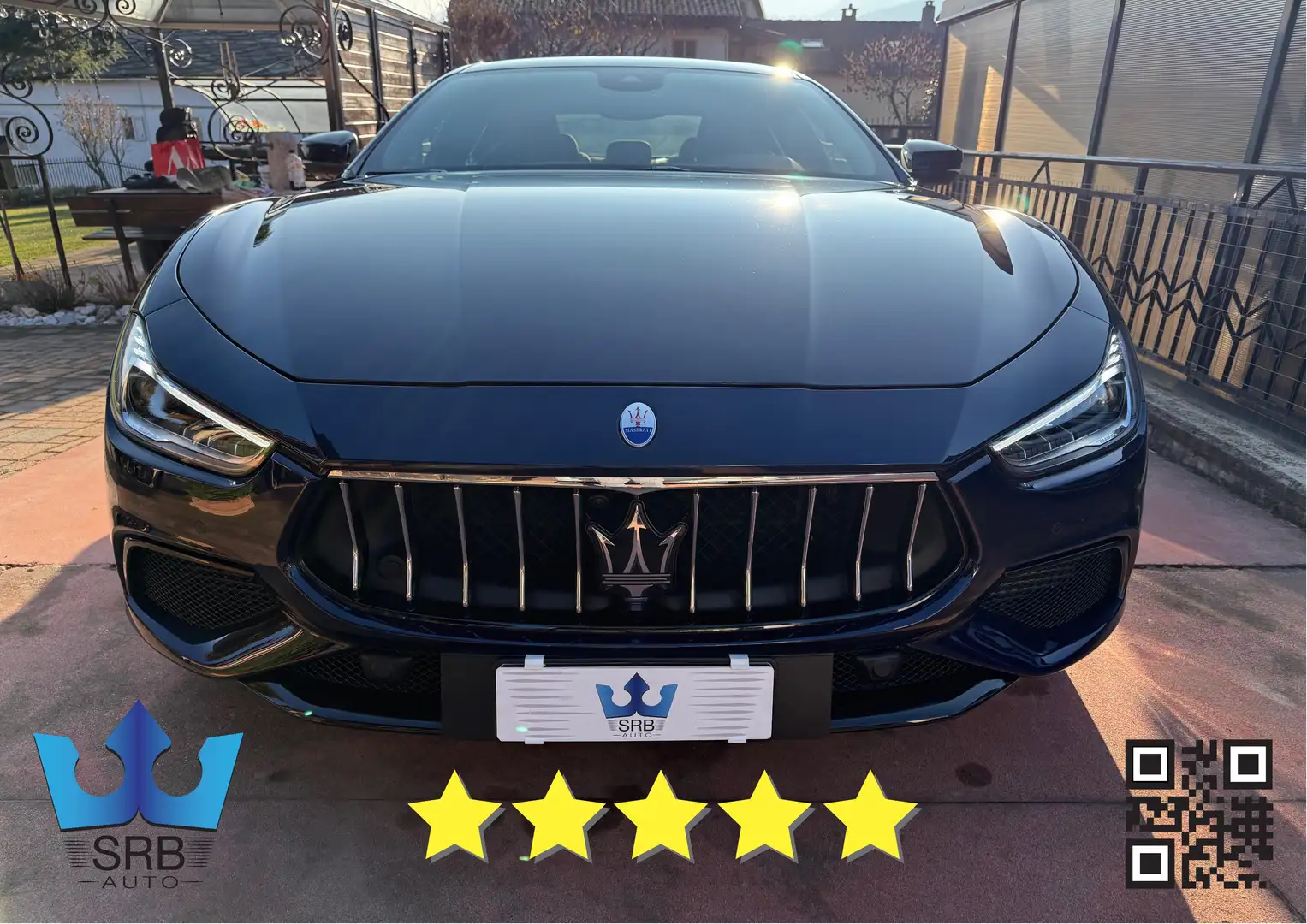 Maserati Ghibli 3.0 V6 Gransport 350cv * SOLO 11.000KM * Bleu - 2