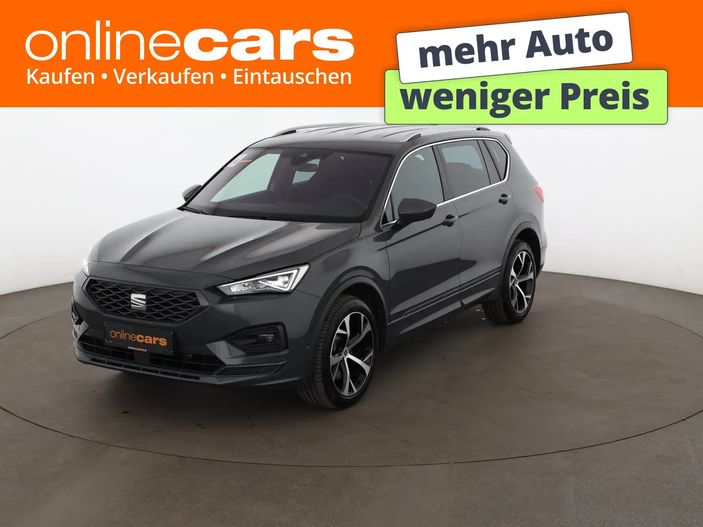 SEAT Tarraco 2.0 TSI 4Drive FR Aut LED AHK RADAR NAVI Grau - 1