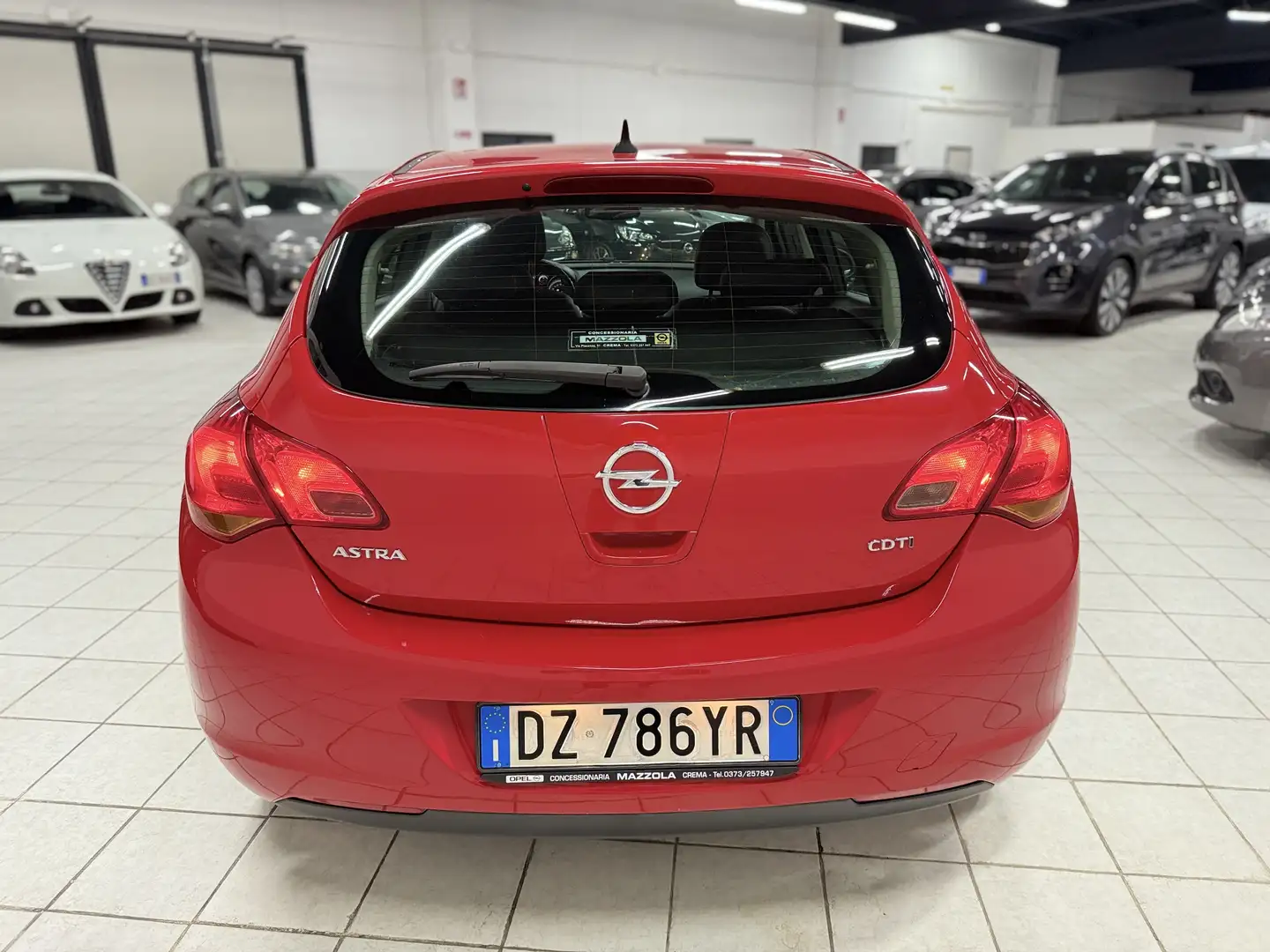 Opel Astra 5p 1.7 cdti Cosmo 110cv Rood - 2
