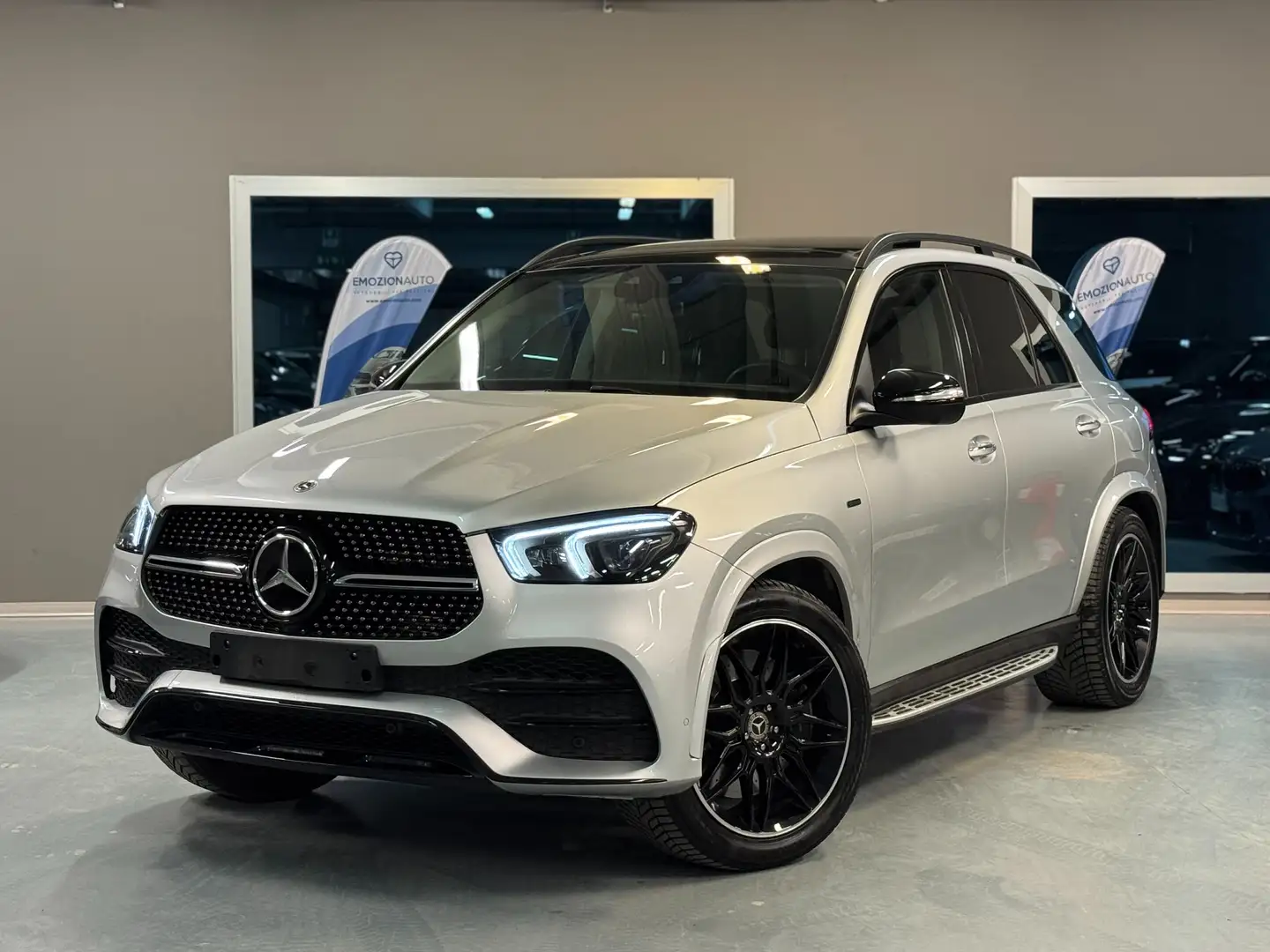 Mercedes-Benz GLE 350 AMG PREMIUM PLUS 4MATIC-TETTO-PELLE-SOSP. PNEUM Gris - 1