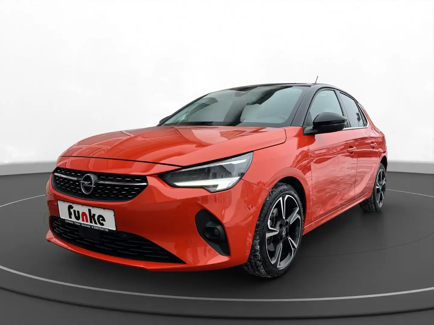 Opel Corsa F Elegance*SHZ*NAVI* LED* Orange - 1