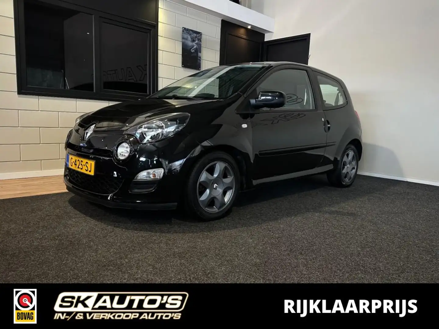 Renault Twingo 1.2 16V PARISIENNE LMV l BLUETOOTH l AIRCO l CRUIS Zwart - 1