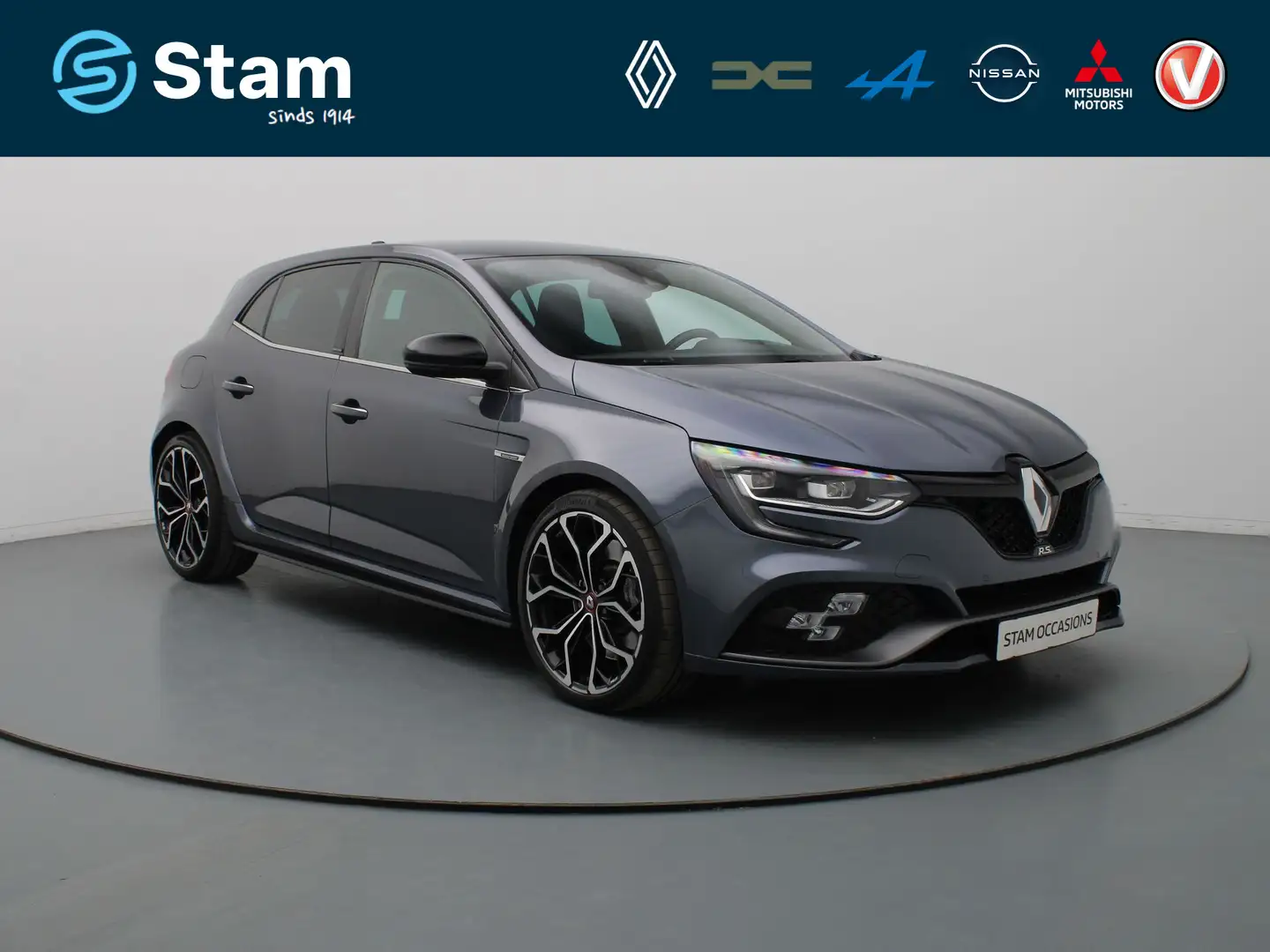 Renault Megane TCe 280pk RS EDC/AUTOMAAT Head-Up | Camera | Cruis Grijs - 1