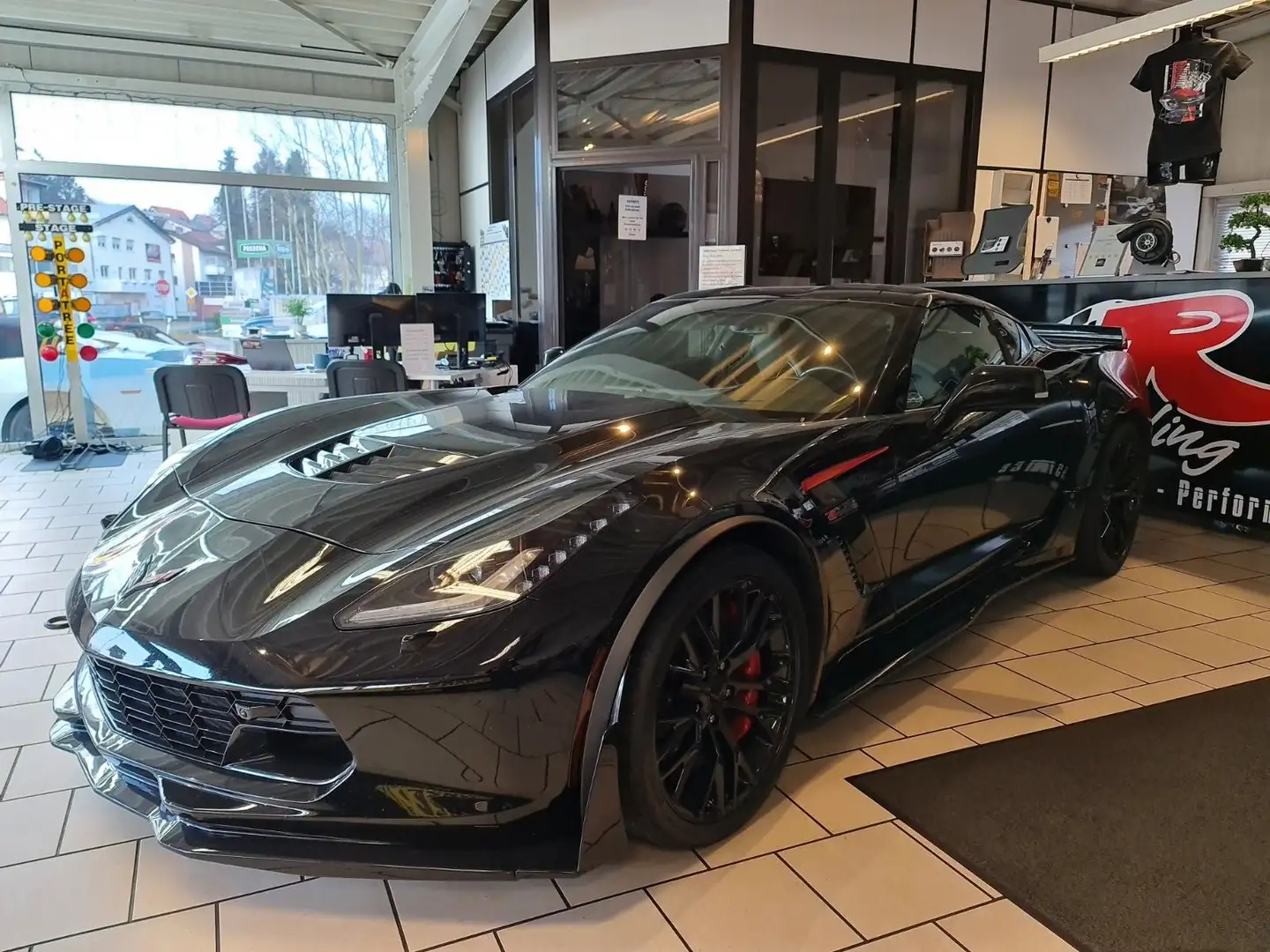 Corvette Z06 6.2 V8 Z06 AT8 3LZ Competition *BOSE* Noir - 2