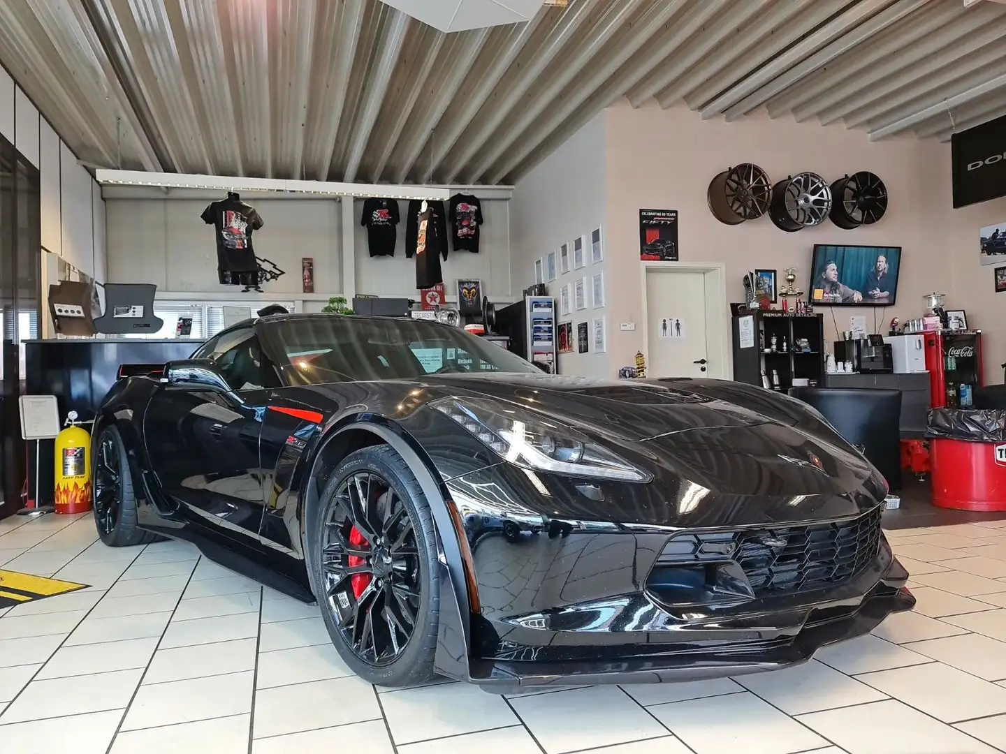 Corvette Z06 6.2 V8 Z06 AT8 3LZ Competition *BOSE* Noir - 1
