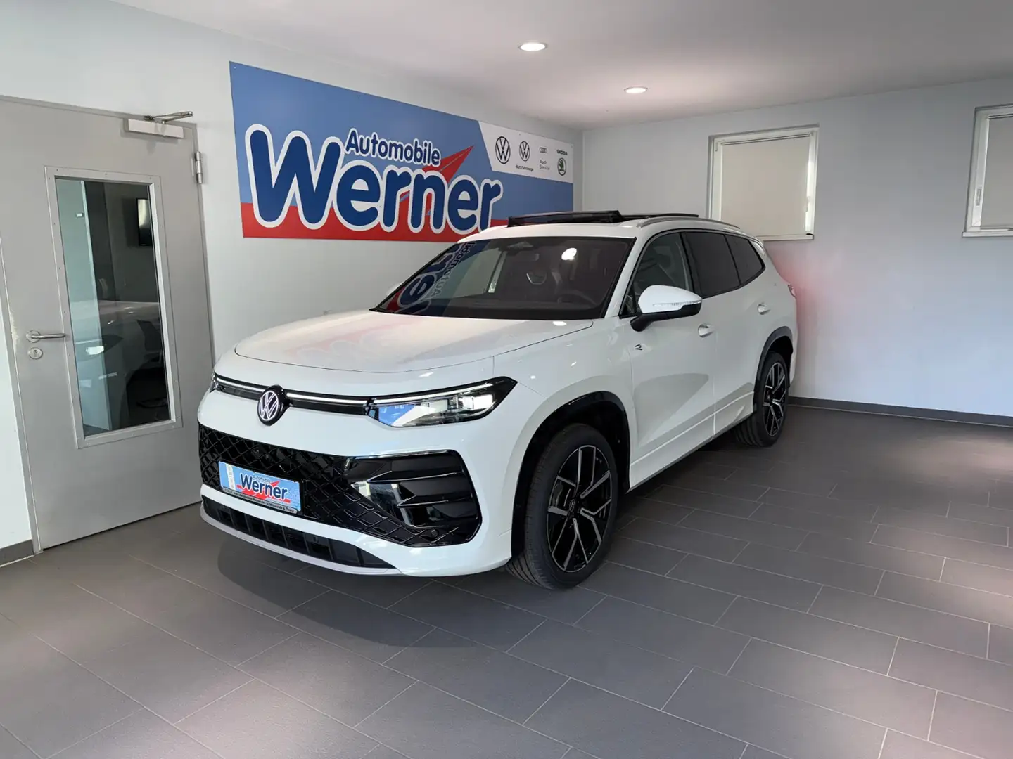 Volkswagen Tayron R-Line 2.0TDI 4MOTION PanoDach AHK Bianco - 2