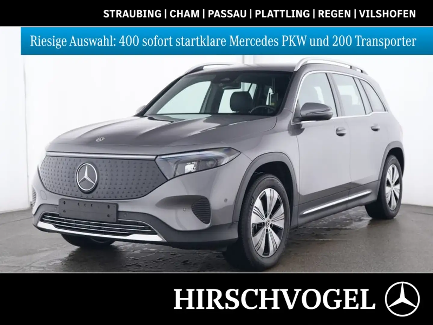 Mercedes-Benz EQB 350 4M Progressive+MBUX+Navi-Pr.+LED+Kam+PDC Grau - 1