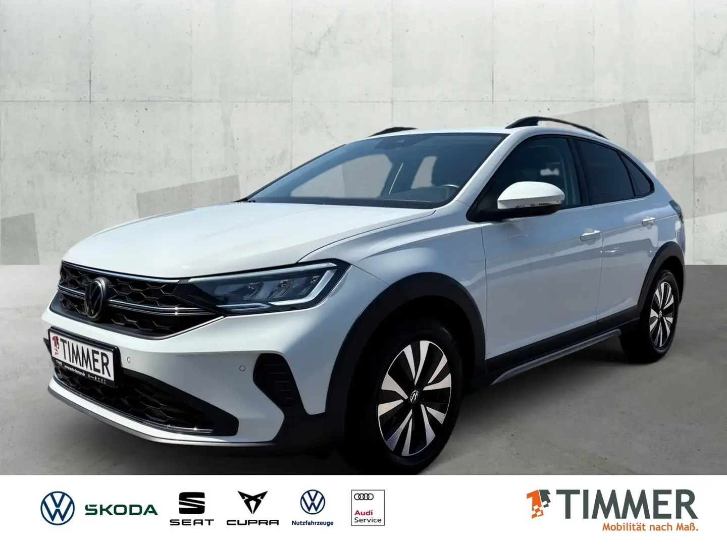 Volkswagen Taigo 1.0 TSI LIFE *LED *APP *ALU *SHZ *KLIMA *DAB+ * Weiß - 1