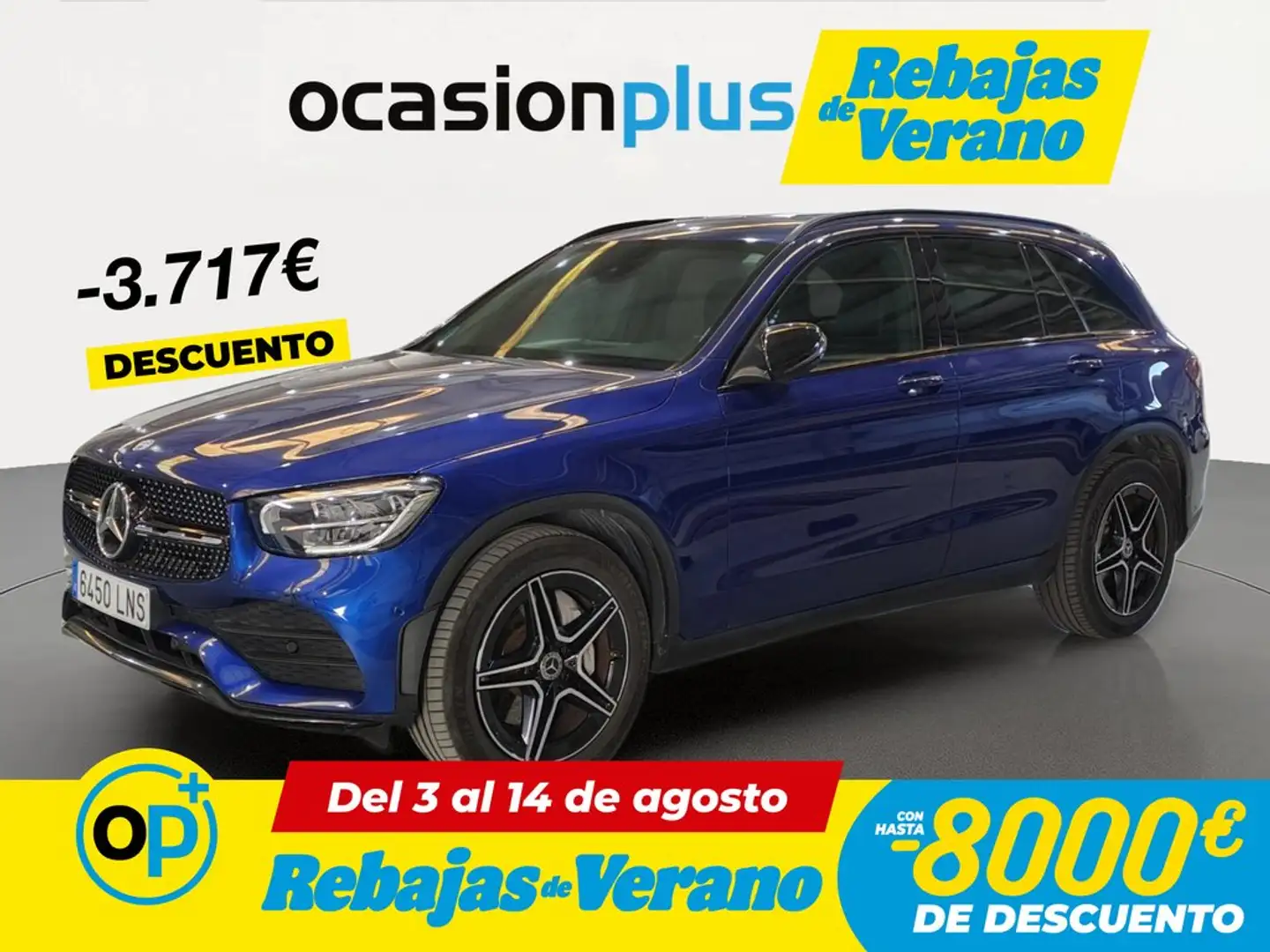 Mercedes-Benz GLC 220 220d 4Matic 9G-Tronic Azul - 1