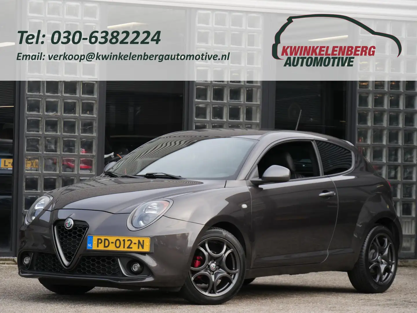 Alfa Romeo MiTo TWINAIR SUPER/ LEER/ PDC ACHTER/ NAVI Grijs - 1