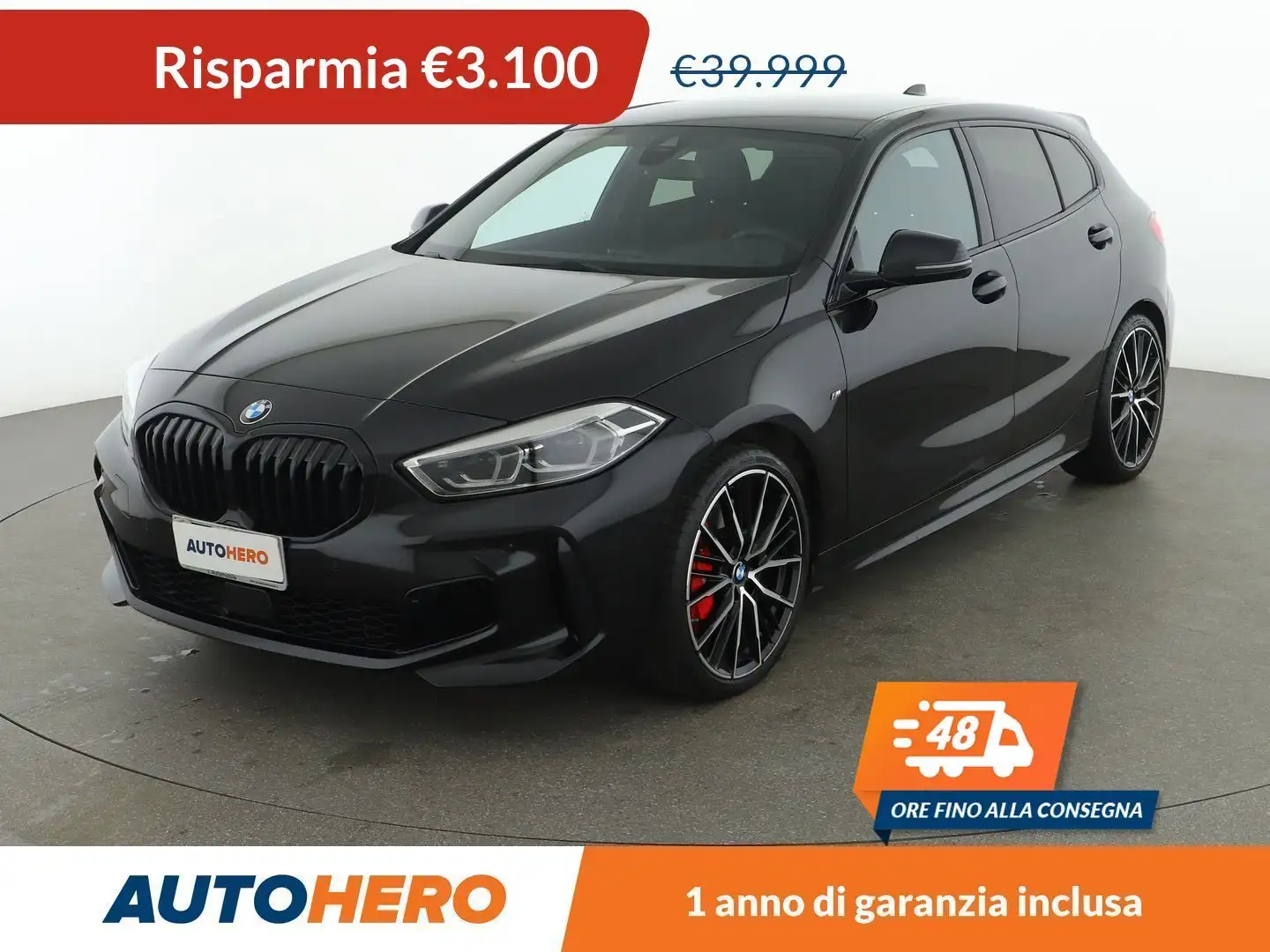 BMW 128 128ti Msport Nero - 1