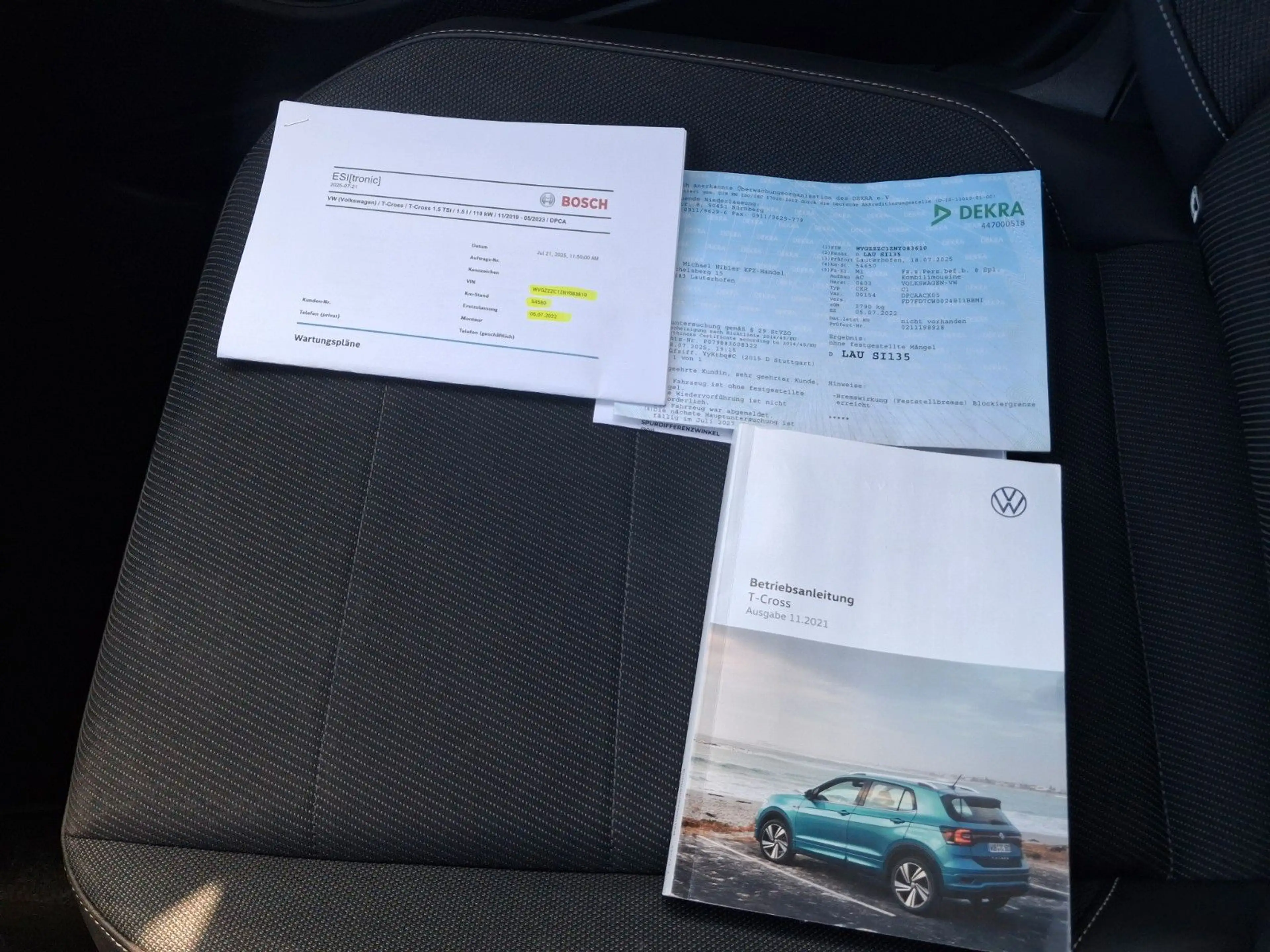 Volkswagen T-Cross 1.5 TSI DSG Style AHK+LED+KAMERA+ACC — photo 23