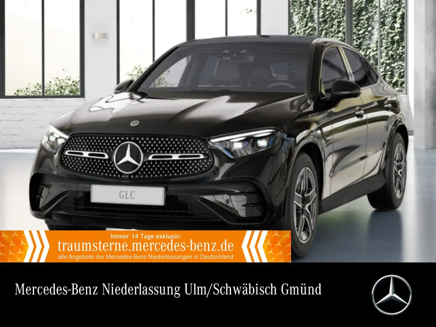 Mercedes-Benz GLC 450 d 4M AMG+NIGHT+PANO+AHK+BURMESTER+KEYLESS Schwarz - 1
