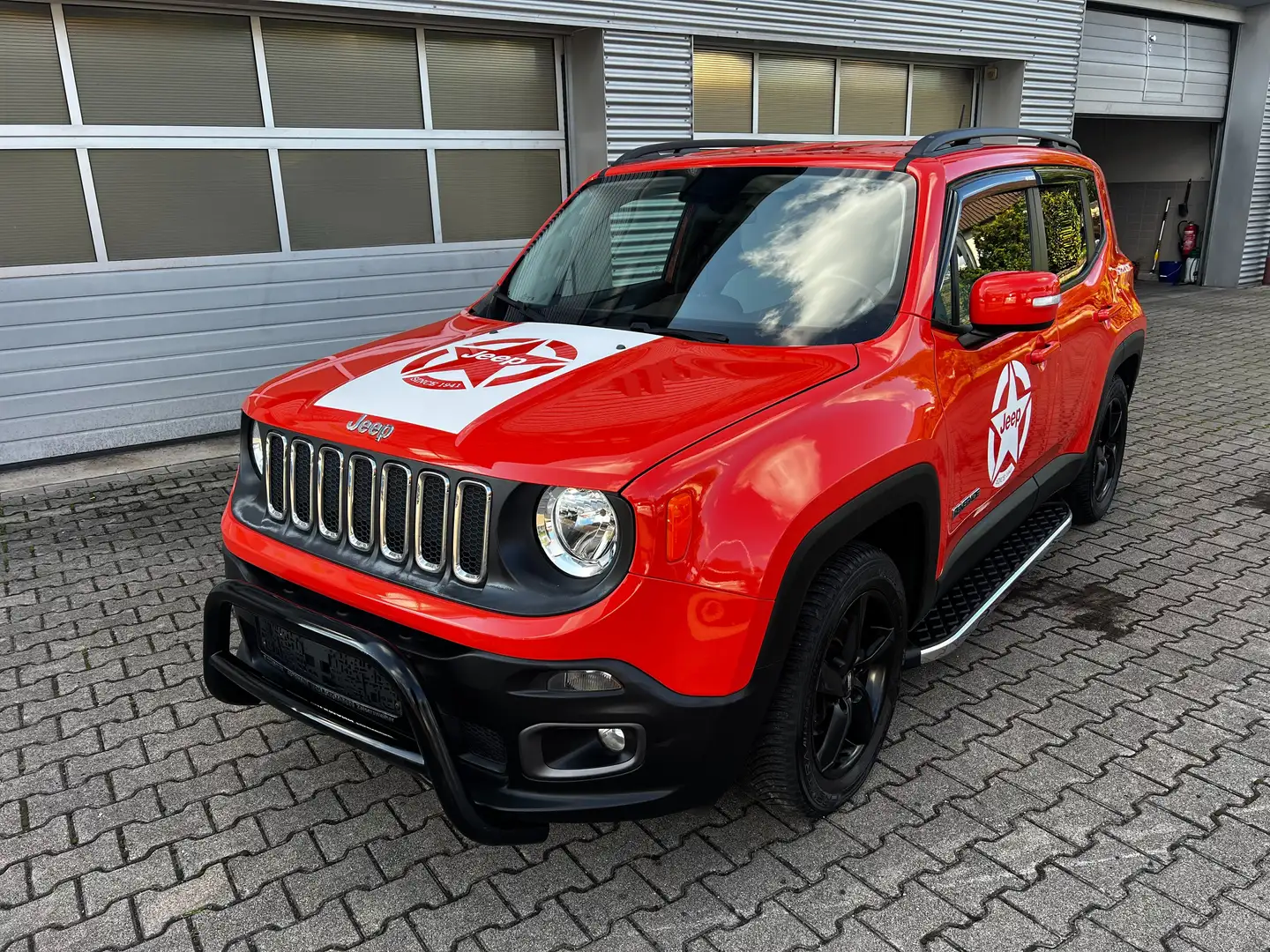 Jeep Renegade Longitude AHK Tempomat Navi Trittbretter Orange - 2