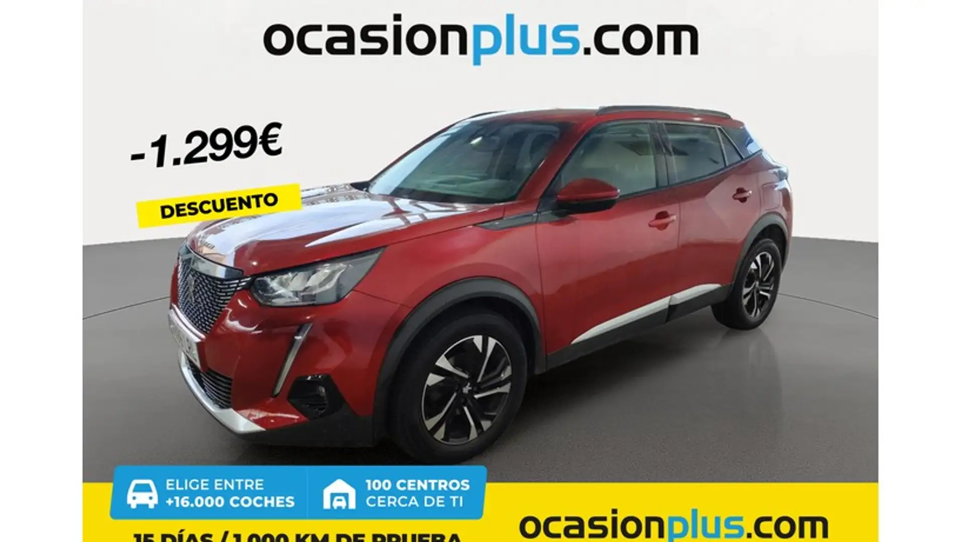 Peugeot 2008 1.2 PureTech S&S Allure Pack 130 Rot - 1