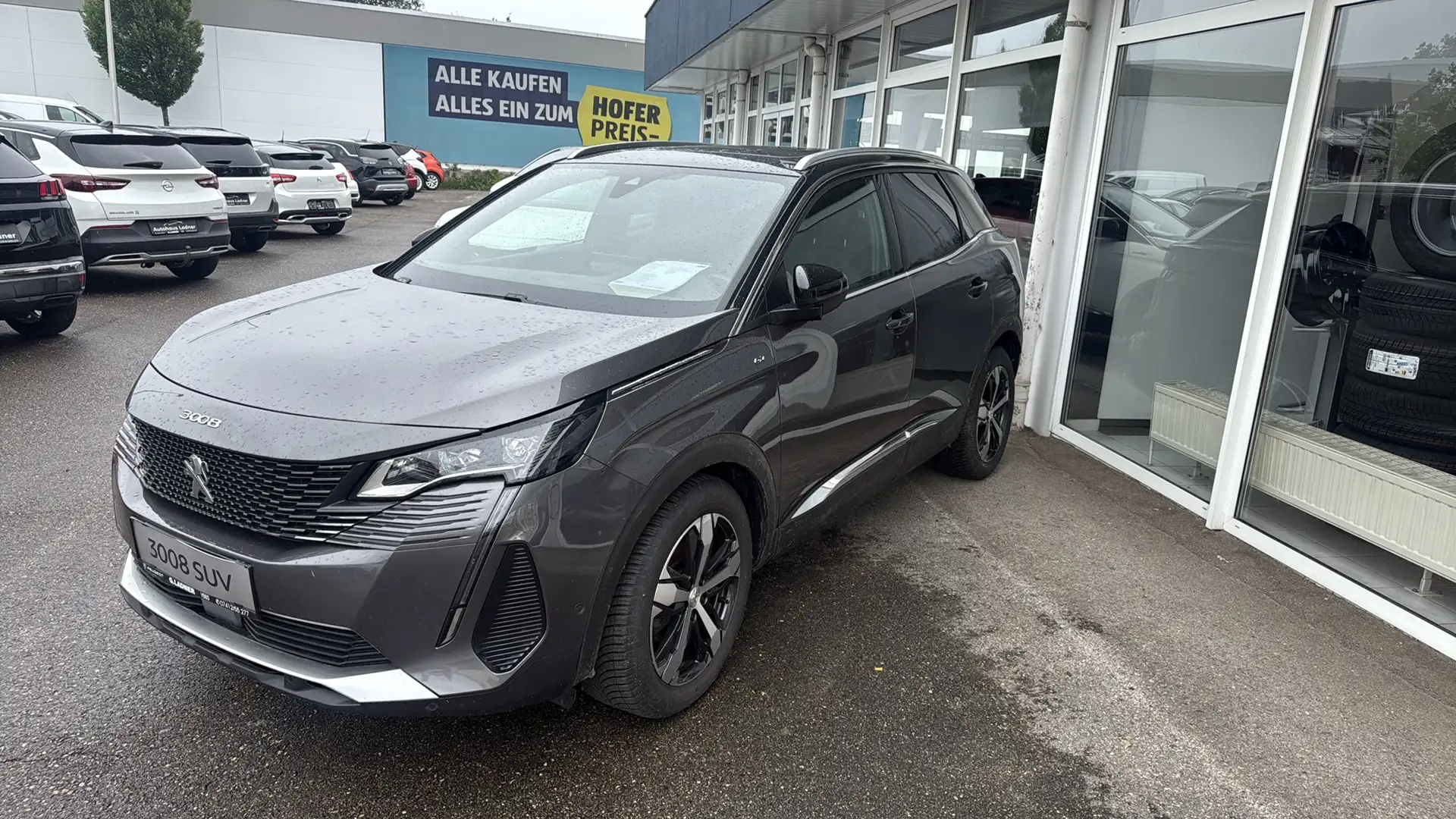 Peugeot 3008 GT BlueHDi 130 EAT8 Grau - 2