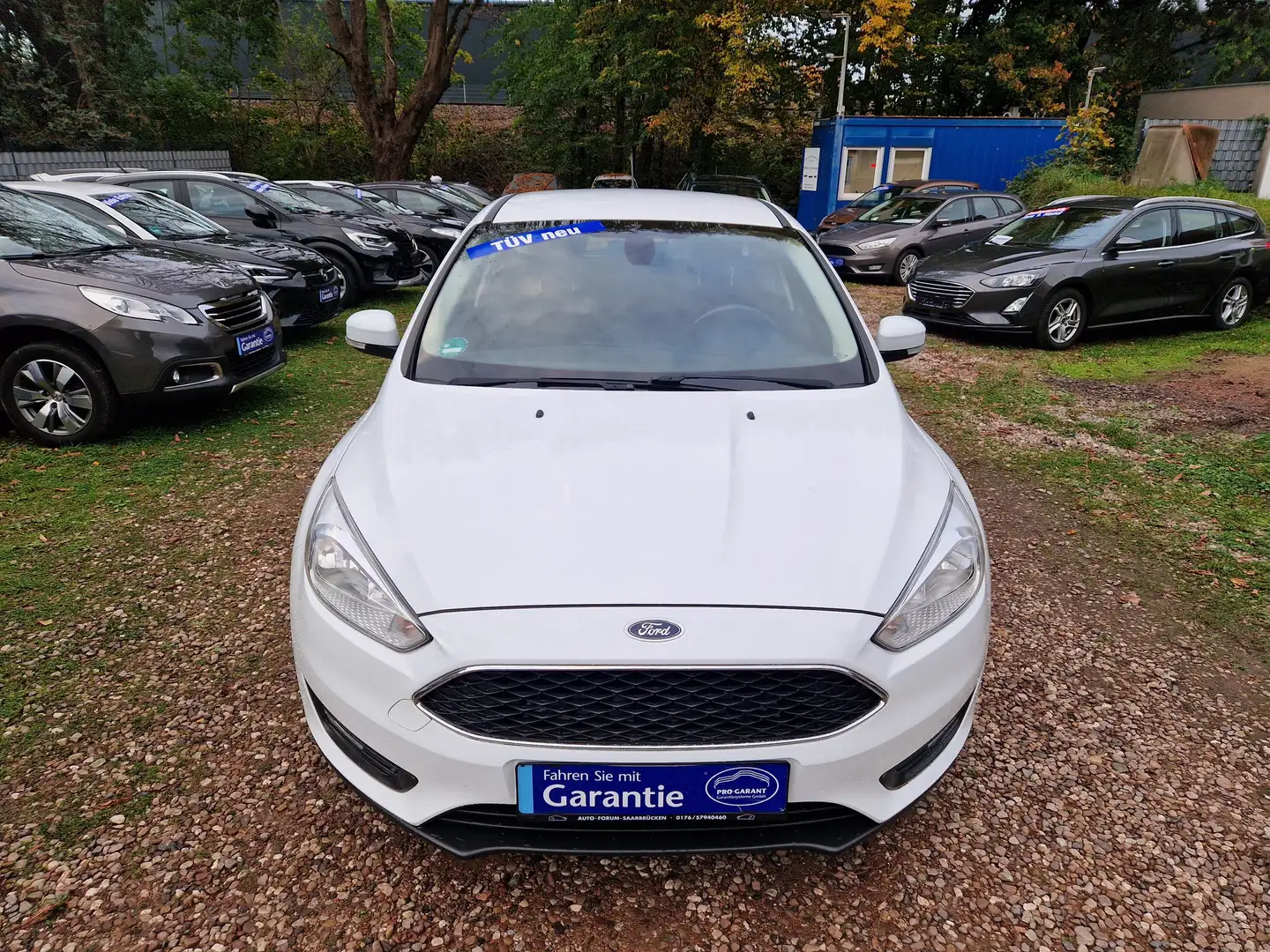 Ford Focus Klima 80Tkm Navi Sitzhzg Tempom Scheckh 2Hnd Blanc - 2