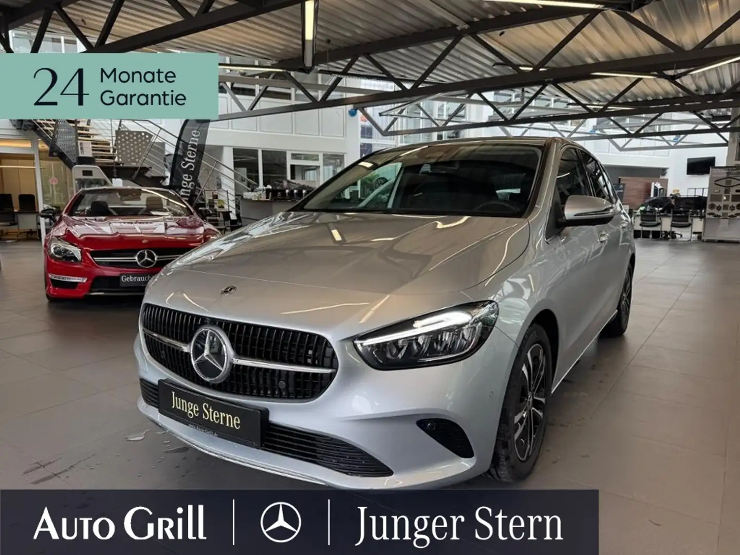 Mercedes-Benz B 220 d Progressive Adv FAP+ Distronic Standheiz Silber - 2